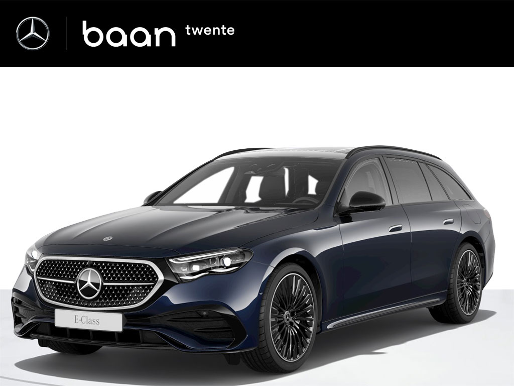 Mercedes-Benz E-Klasse E 300 e Estate Premium Plus AMG Line Automaat | Rijassistentiepakket Plus | Panoramadak | Burmester soundsysteem | Nightpakket |