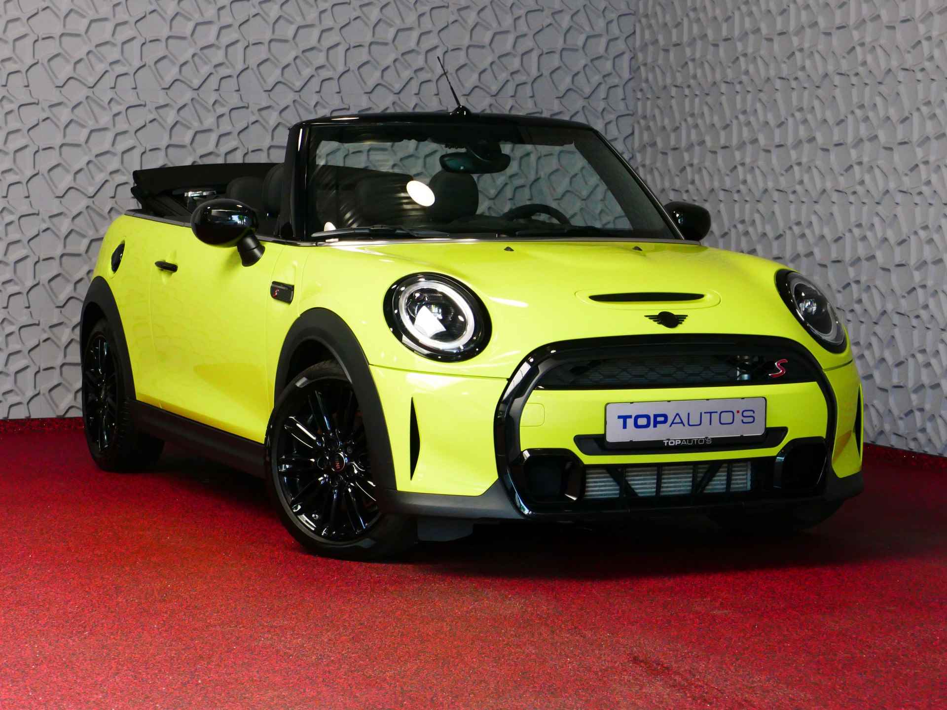 MINI Cabrio 2.0 Cooper S 180PK ESSENTIAL BLACK PACK LEER CARPLAY LED STOELVERW. 09/2023 - 57/88