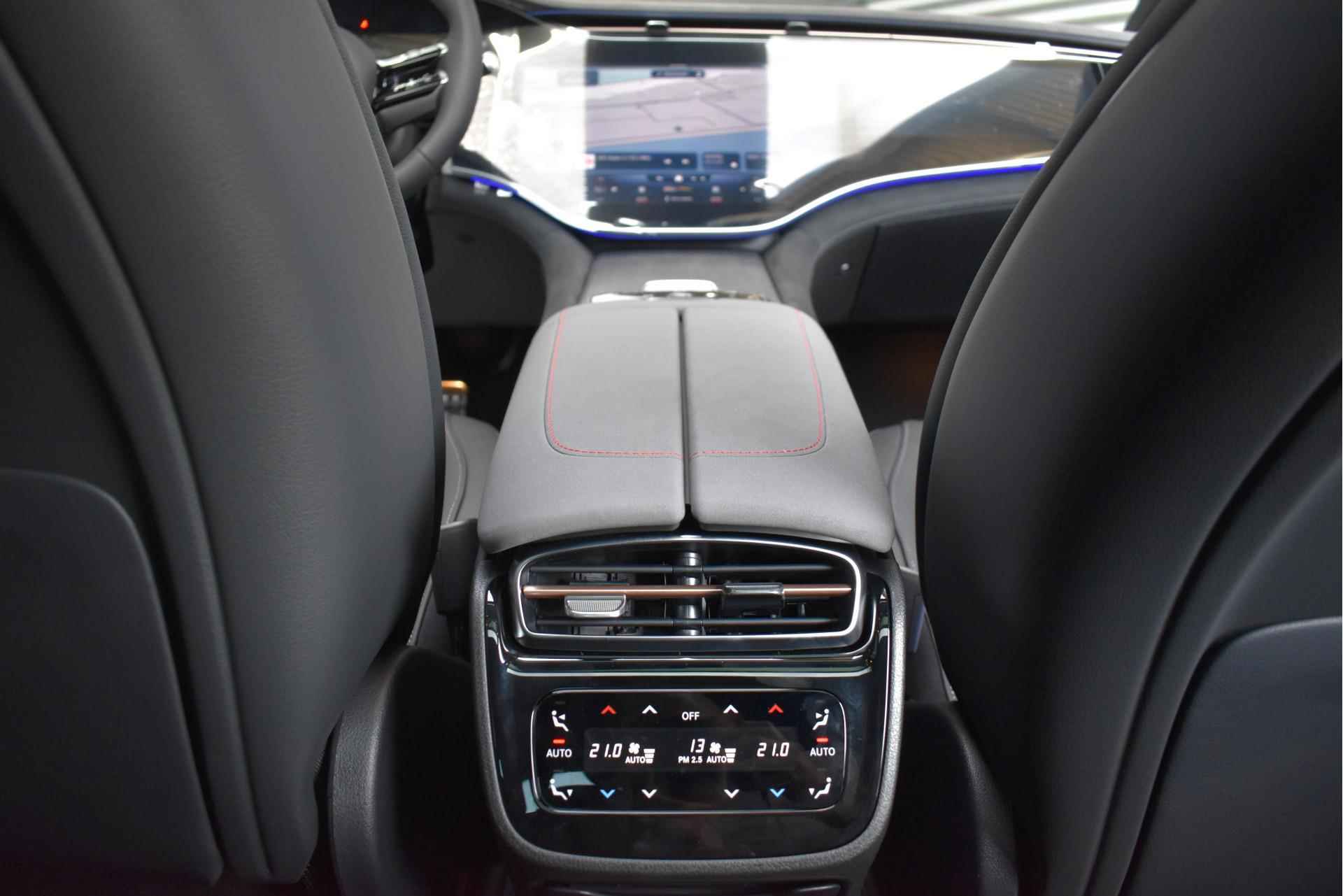 Mercedes-Benz EQS 580 4MATIC AMG | Nightpakket | Panoramadak | Achterasbesturing | Head-up Display | MBUX Hyperscreen | 360° Camera | Stoelverwarm - 12/21