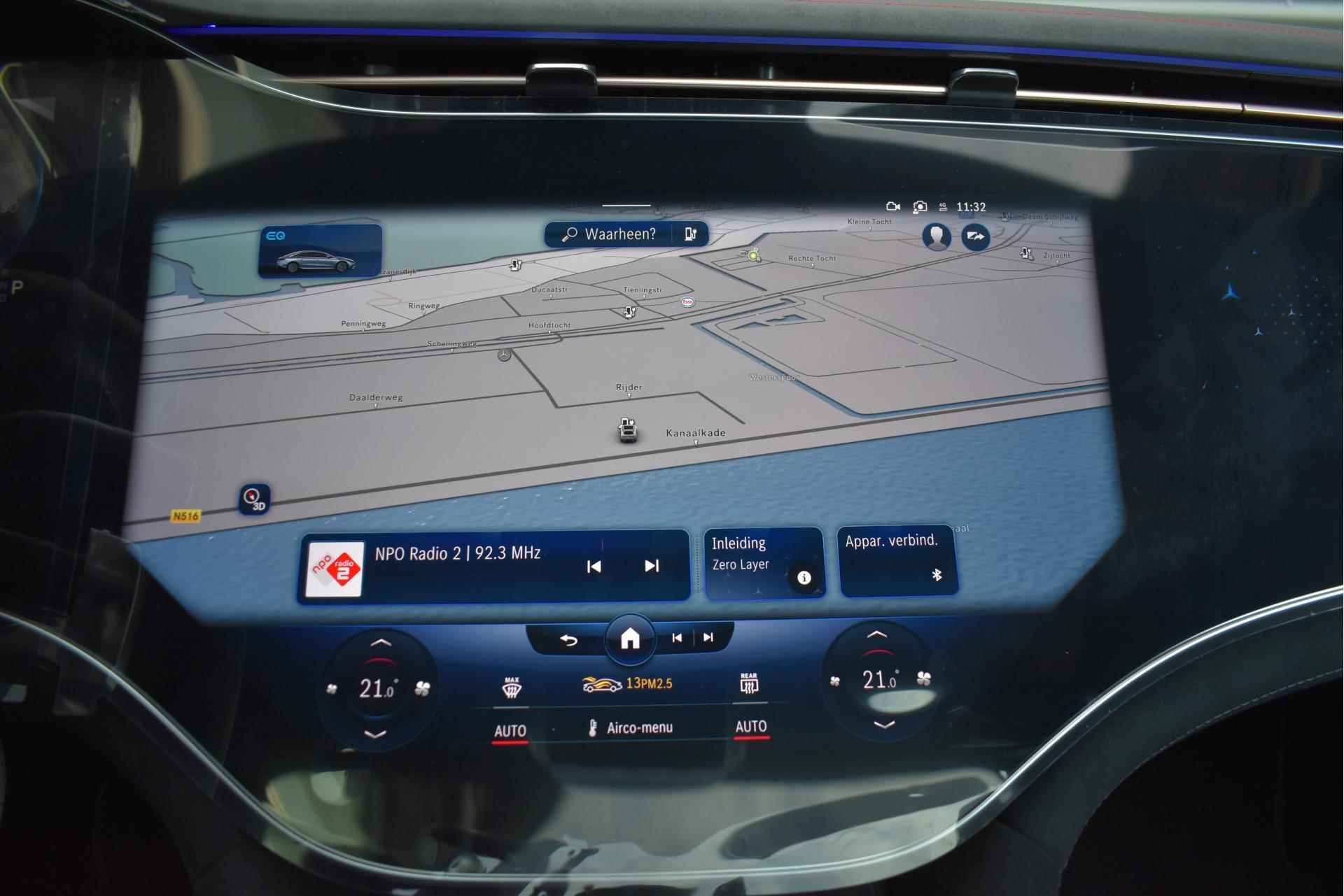 Mercedes-Benz EQS 580 4MATIC | Hyperscreen | AMG | Panoramadak | Achterasbesturing | Head-up Display | MBUX Hyperscreen | 360° Camera | Stoelverwarm - 9/21