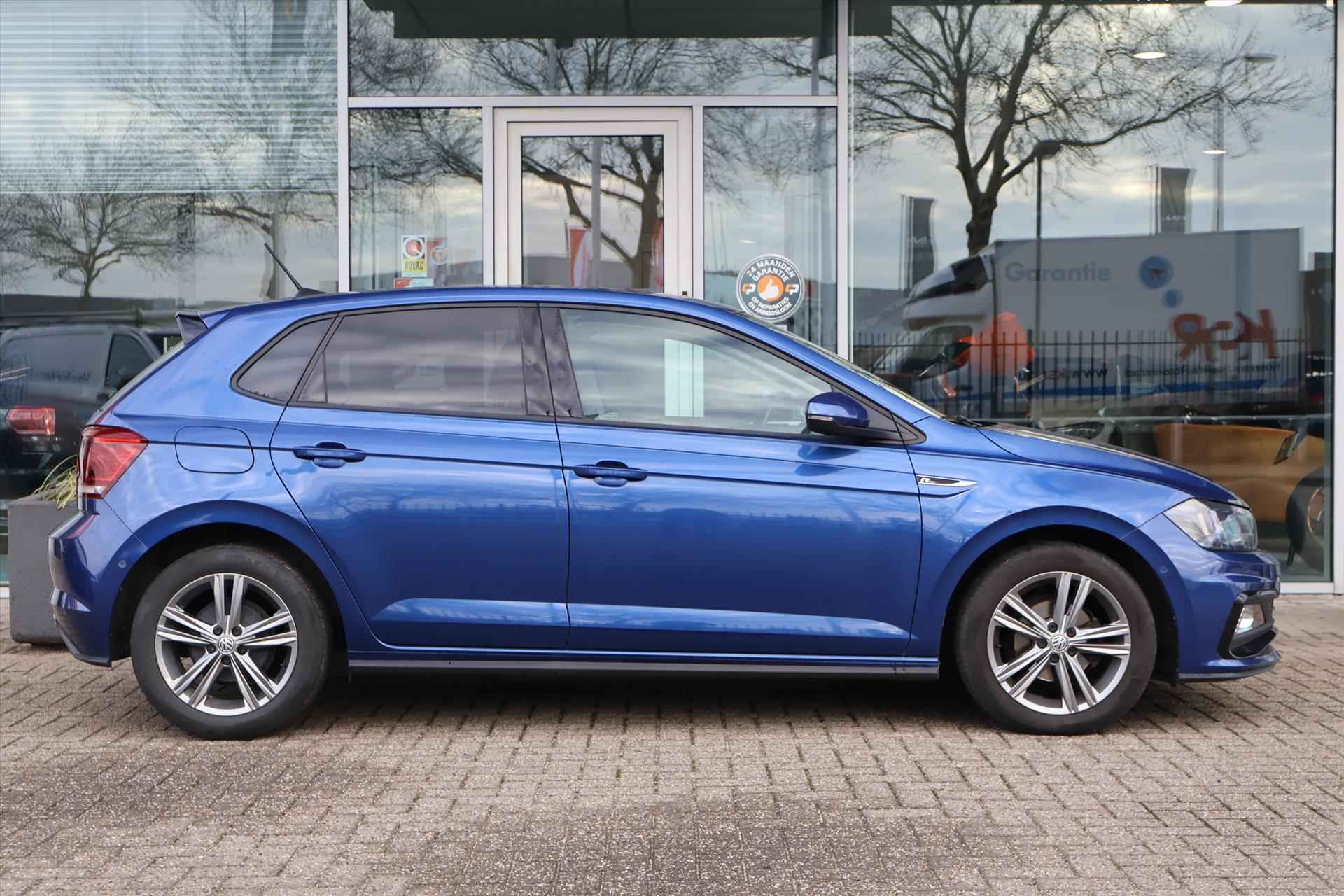 Volkswagen Polo 1.0 TSI Highline R-LINE 95pk I Carplay |  Navi I Climate I ACC I  Parkeersensoren - 12/24