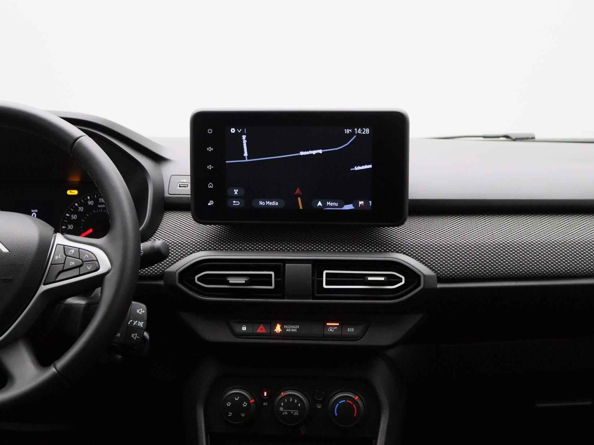 Dacia Sandero 1.0 TCe Expression 90pk | Navigatie | Airco | Parkeersensoren achter | LED Koplampen - 9/34