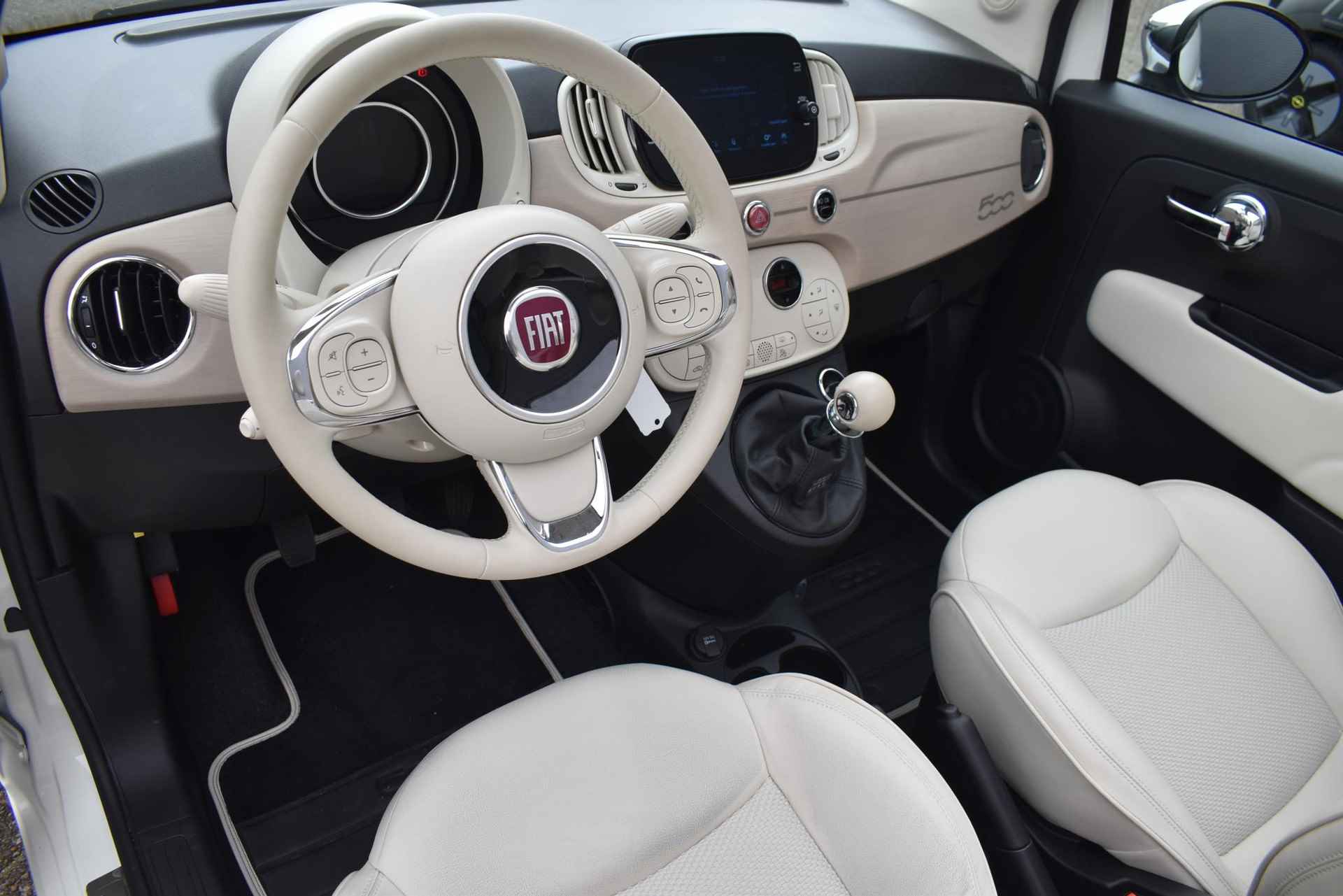 Fiat 500 C 1.0 Hybrid Dolcevita Climate Controle Navigatie 15 Inch LM Velgen Parkeersensoren - 10/39