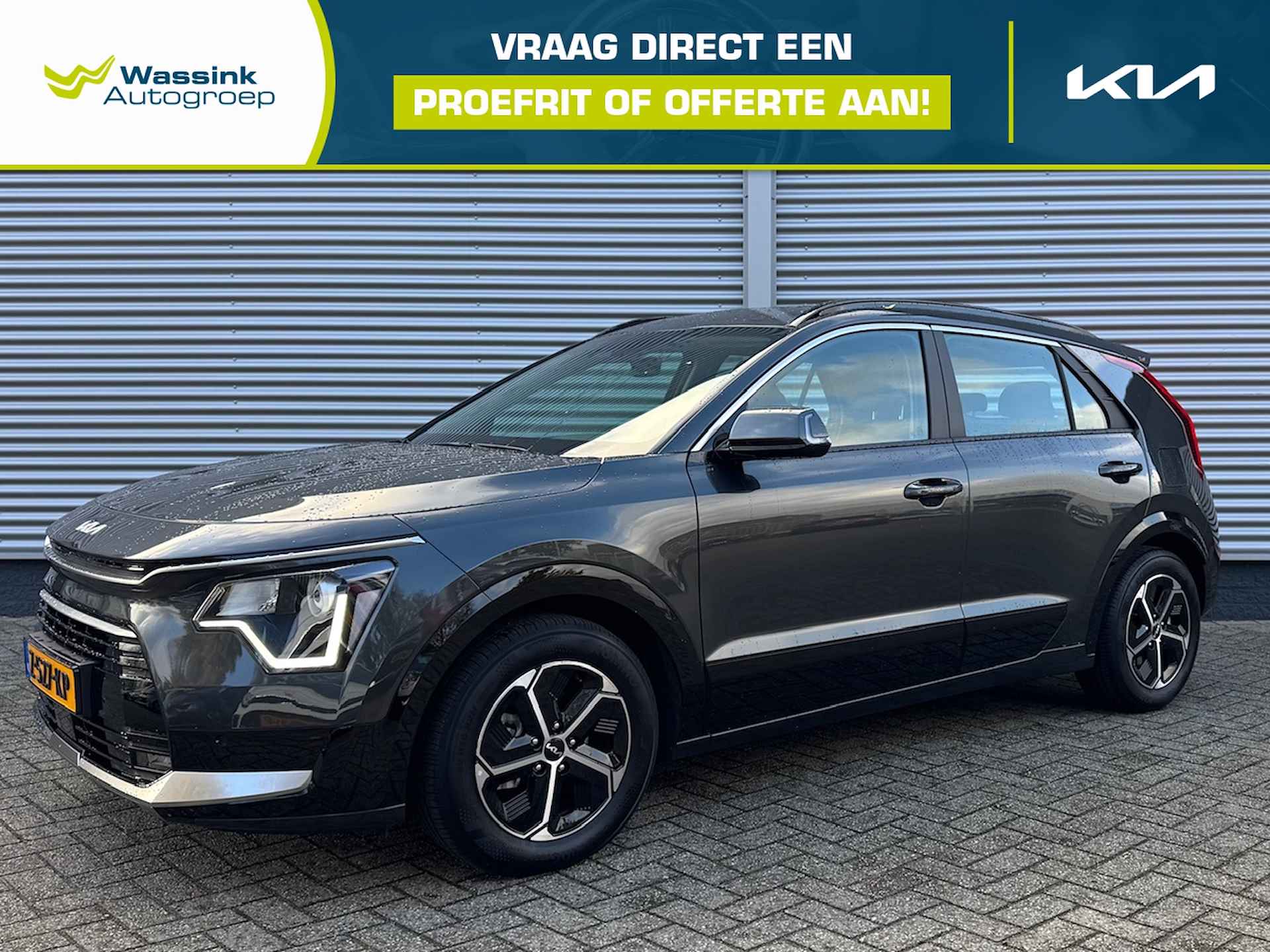 KIA Niro 1.6 GDi Hybrid 141pk DCT6 DynamicLine | Navigatie | Climate | Parkeersensoren voor |