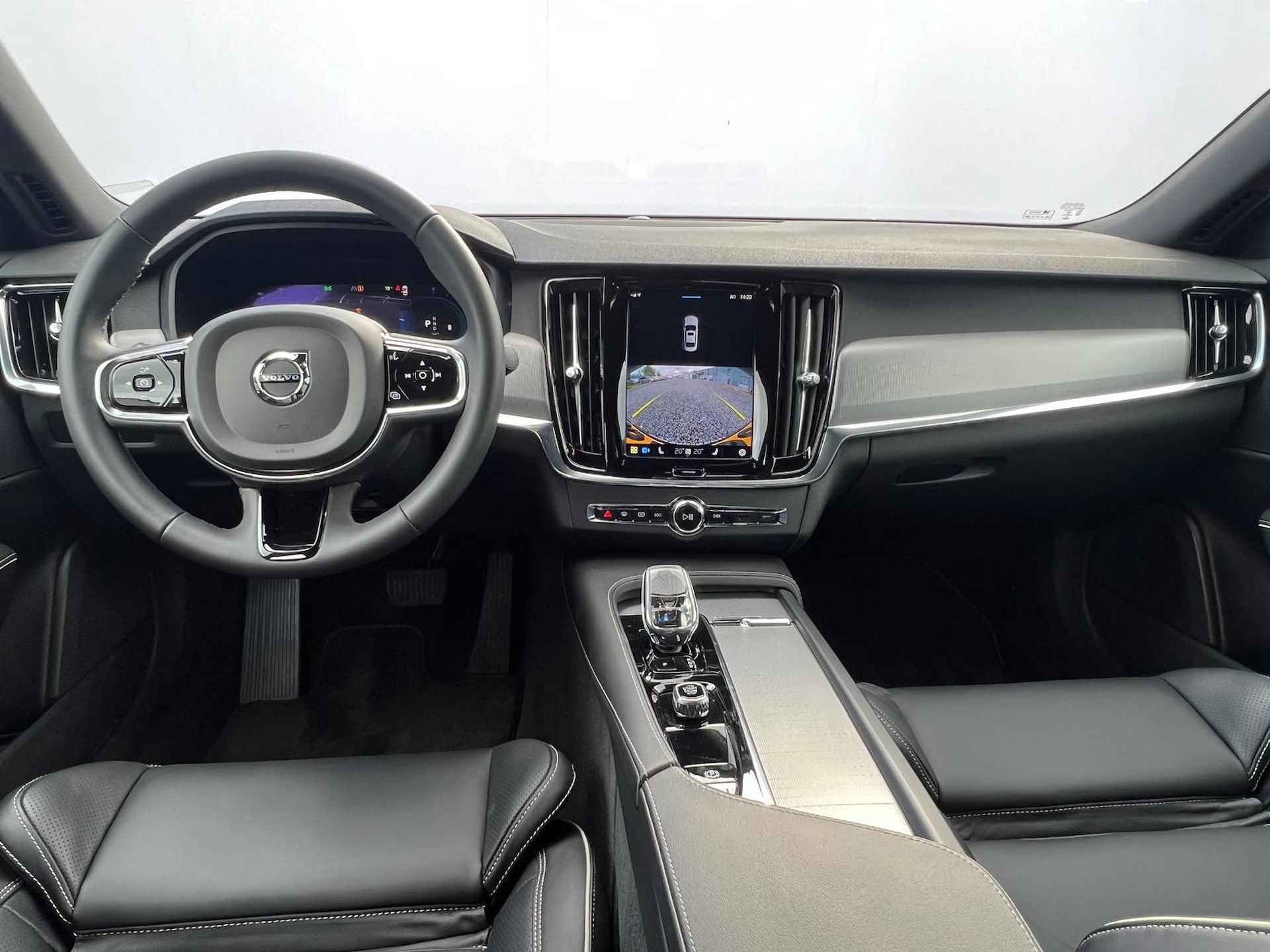 Volvo S90 2.0 B4 Ultimate  Automaat - Leder - Memorystoelen - Stoelverwarming - Full-Led HighBeam Koplampen - Parkeerhulp voor + achter met Camera - DAB+ - 36/59