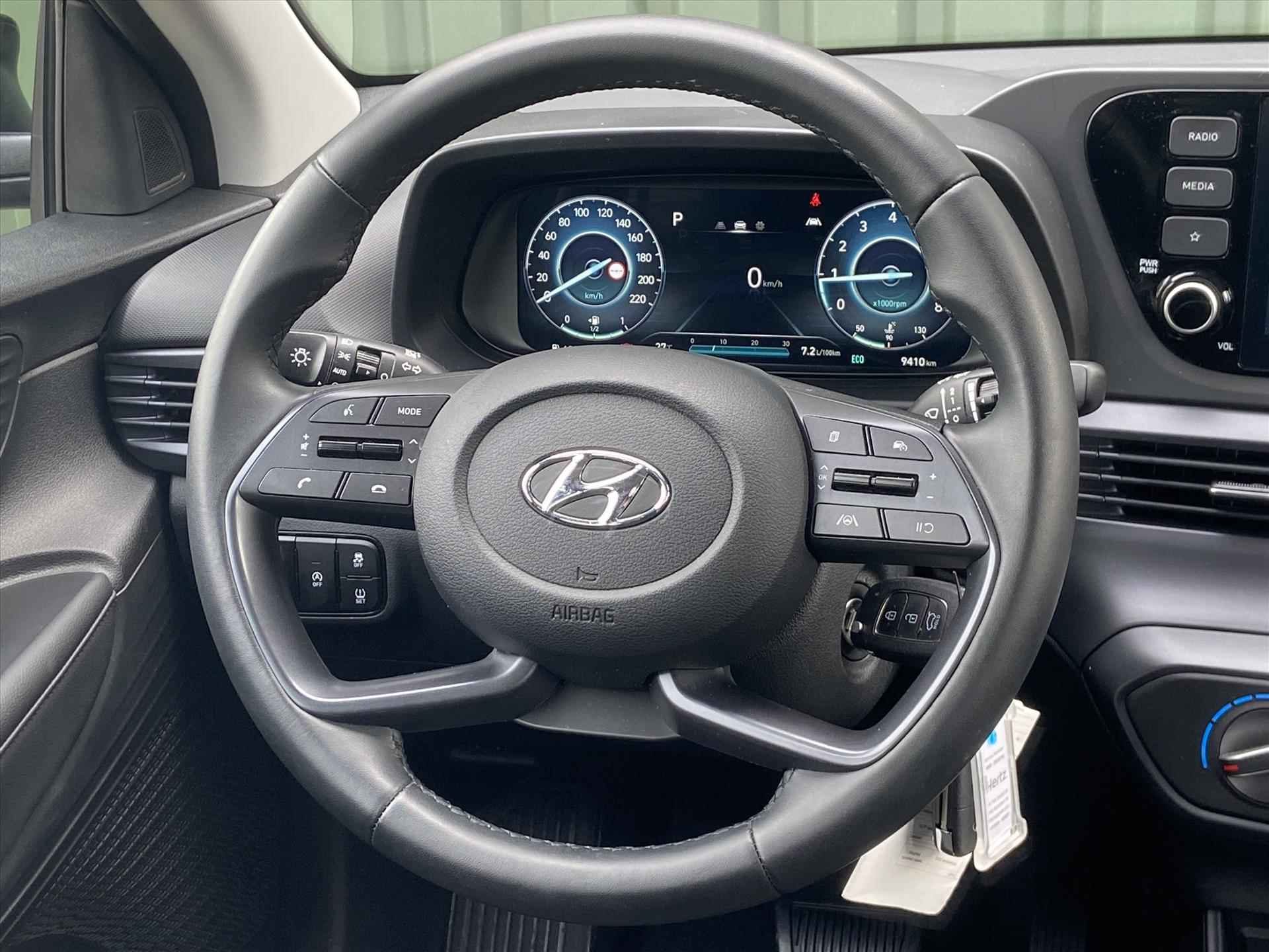 HYUNDAI I20 1.0 T-GDI 48V 100PK Automaat Comfort I Camera I Applecarplay/Androidauto I  Cruise Control I Dodehoek Detectie I  PDC I - 23/38