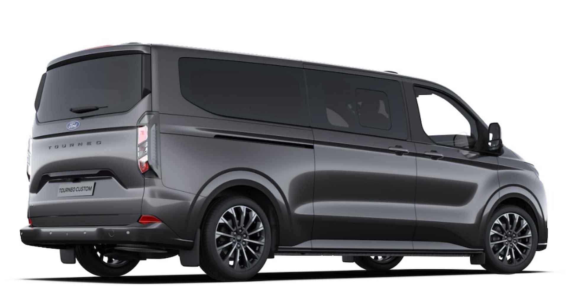 Ford Tourneo Custom PHEV 233PK TITANIUM X | Geel kenteken | Incl. BPM & BTW | 8 Persoons | Zeer Luxe | - 7/9