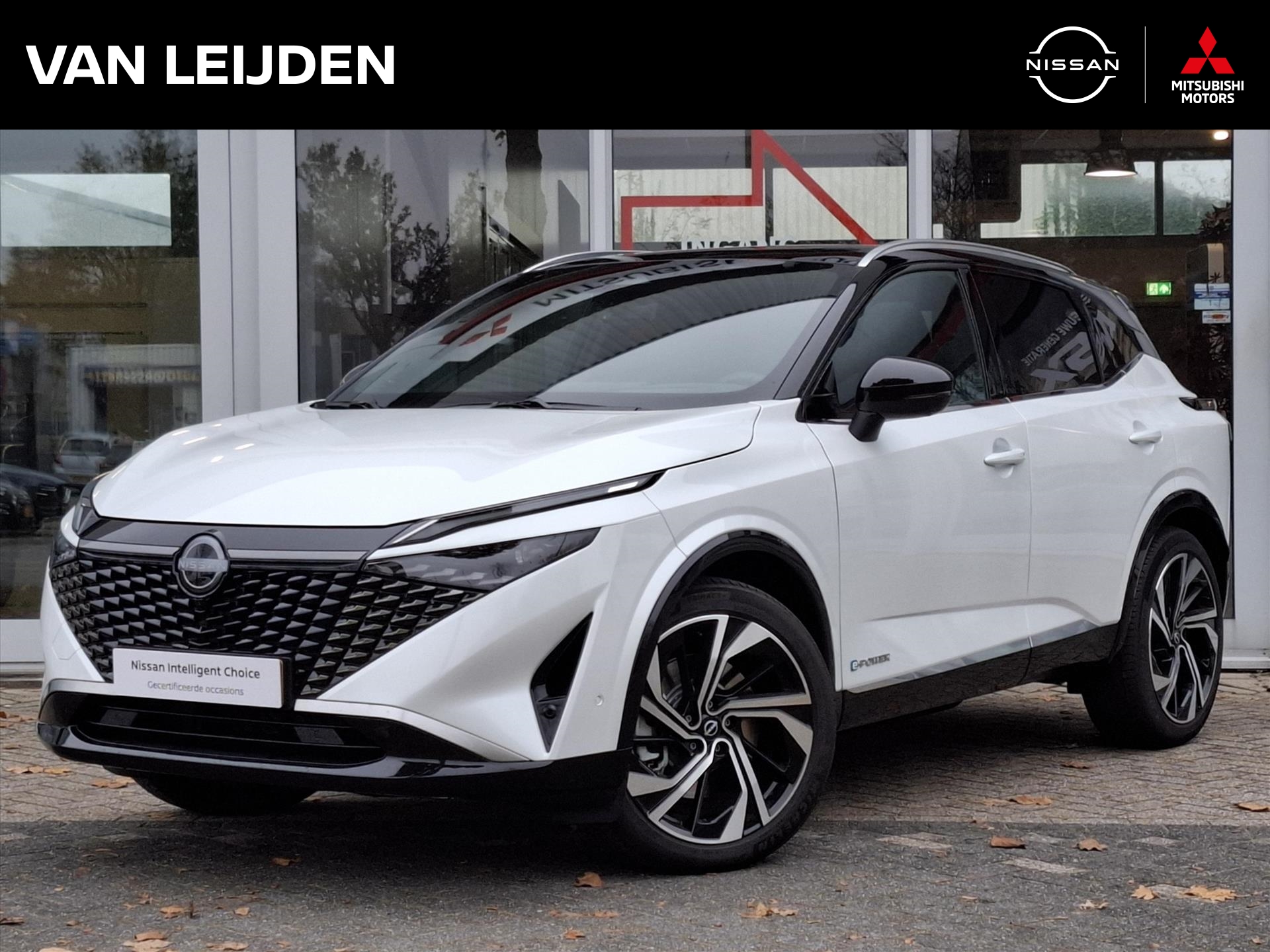 NISSAN Qashqai E-power 190pk Tekna Plus | Leder | Adaptive cruise | Head-Up display | Navigatie | App connect