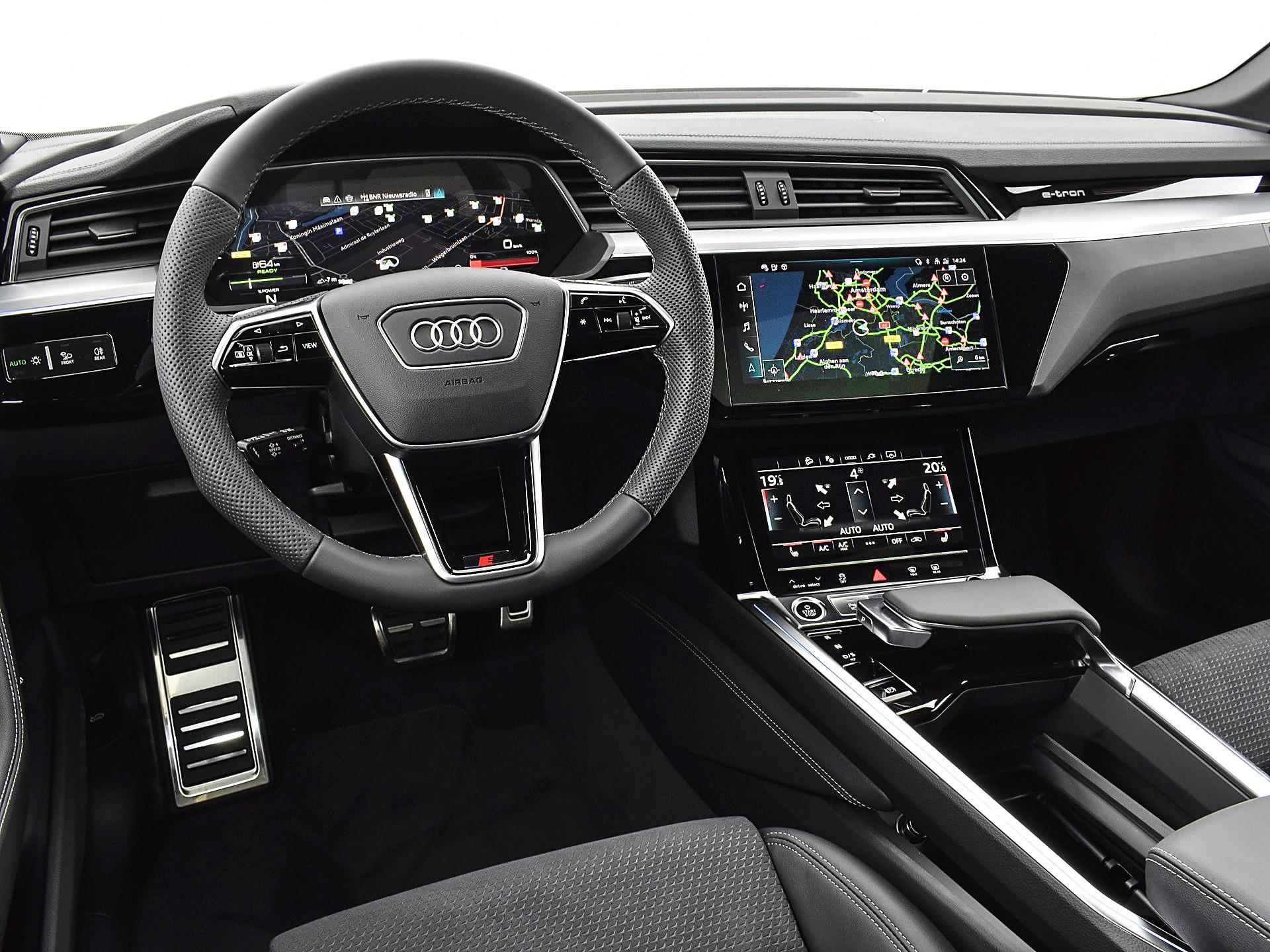 Audi Q8 e-tron S Edition 50 250kw/340pk 95Kwh SUV Elektr. aandrij · MEGA Sale - 21/42