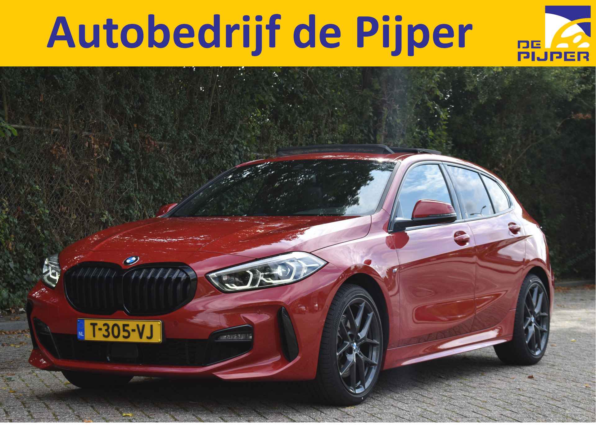 BMW 1-serie 120i M-Sport | NL-Auto | Nieuw € 60.000,- | Headup | Open dak | Camera | Elekt.stoelen | Carplay | Full LED - 1/84