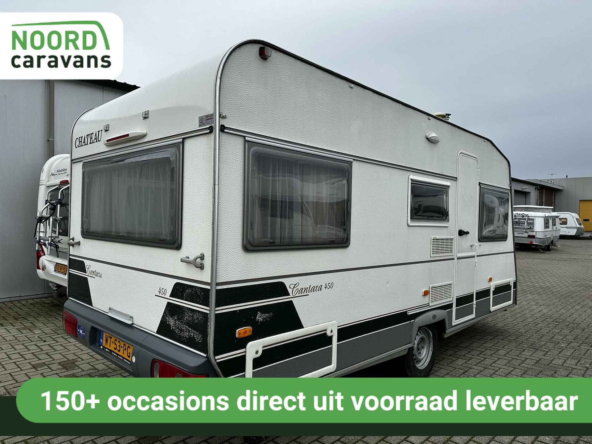 Chateau 450 CANTARA, DWARSBED,VOORTENT,RONDZIT,MIDDENKEUKEN - 3/23