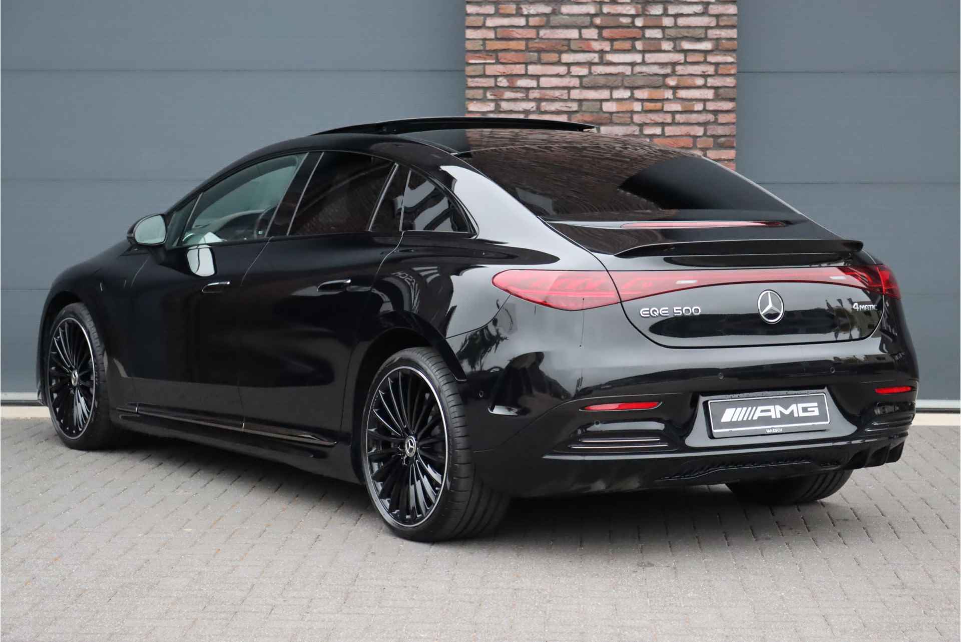 Mercedes-Benz EQE 500 4MATIC AMG Line 91 kWh | Hyperscreen | Achterasbesturing | Airmatic | Distronic+ | Stoelventilatie | Massage | Verwarmd Stuurwiel | Burmester | Digital Light | Panoramadak | - 6/51