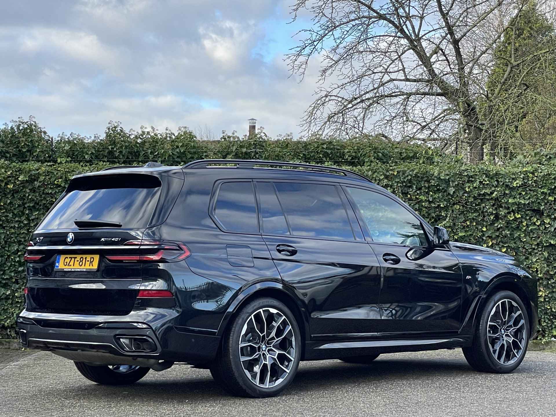 BMW X7 xDrive40i | M-Sport Pro | 22'' | Stoelvent. | Act. Steering | Park. + Driv. Prof. | Harman/Kardon | Panorama. | Leder. dashboard | Kristal koplamp. | Warmte Comf. voor | Trekhaak | Getint glas - 3/46