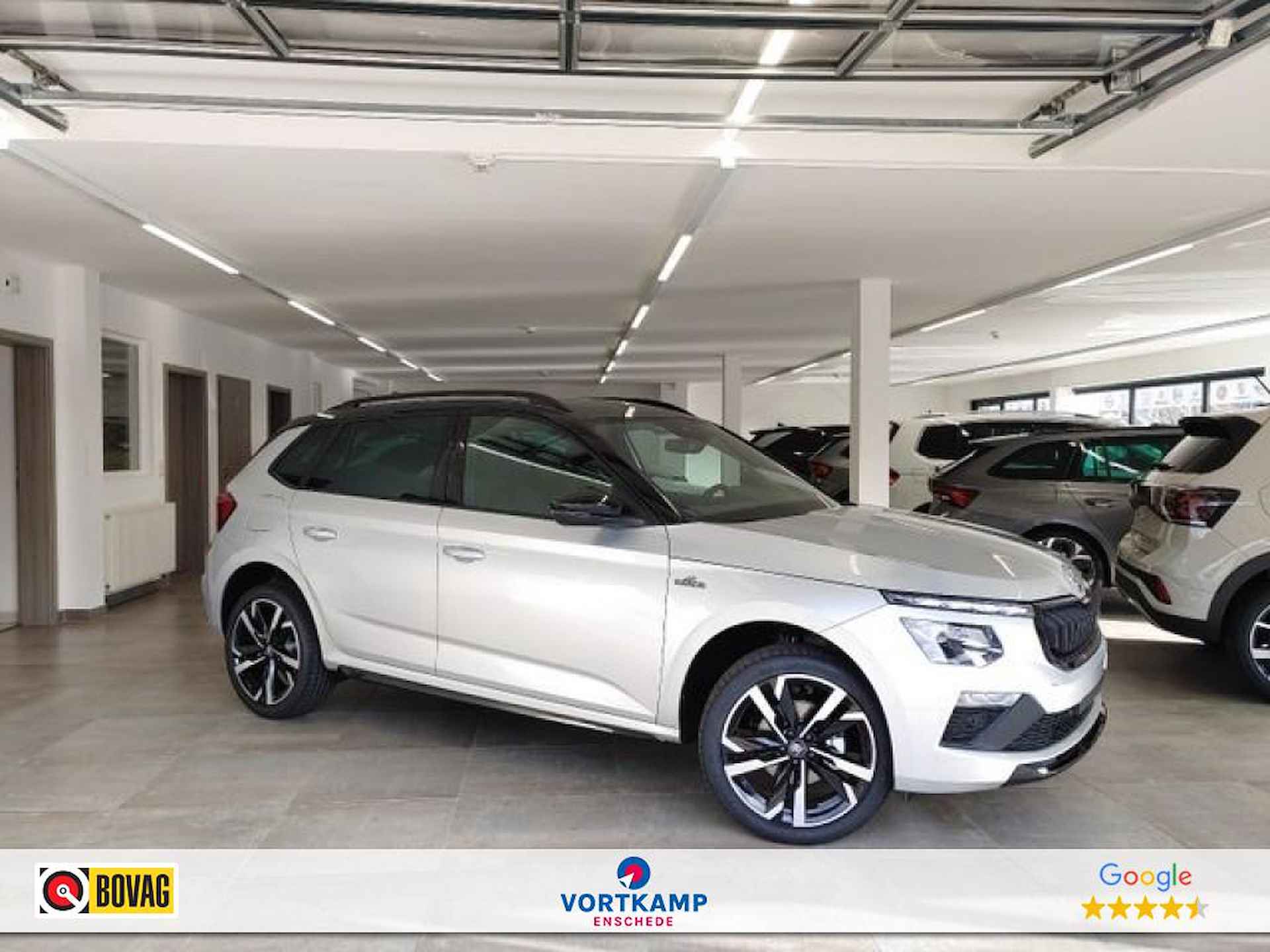 SKODA Kamiq 1.5 TSI DSG MONTE CARLO TREKHAAK/CAMERA/CARPLAY/STOELVERW