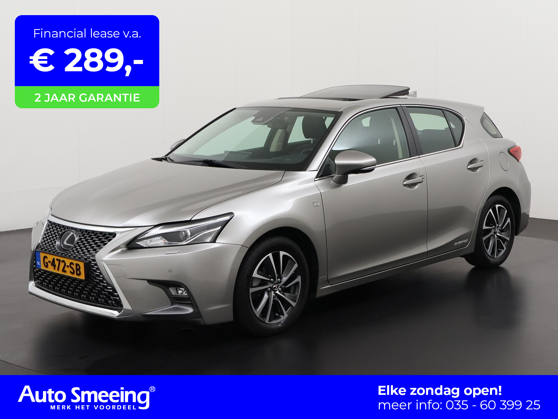 Lexus CT 200h Hybrid Edition 30 | Schuifdak | Camera | Adapt Cruise | Zondag Open!