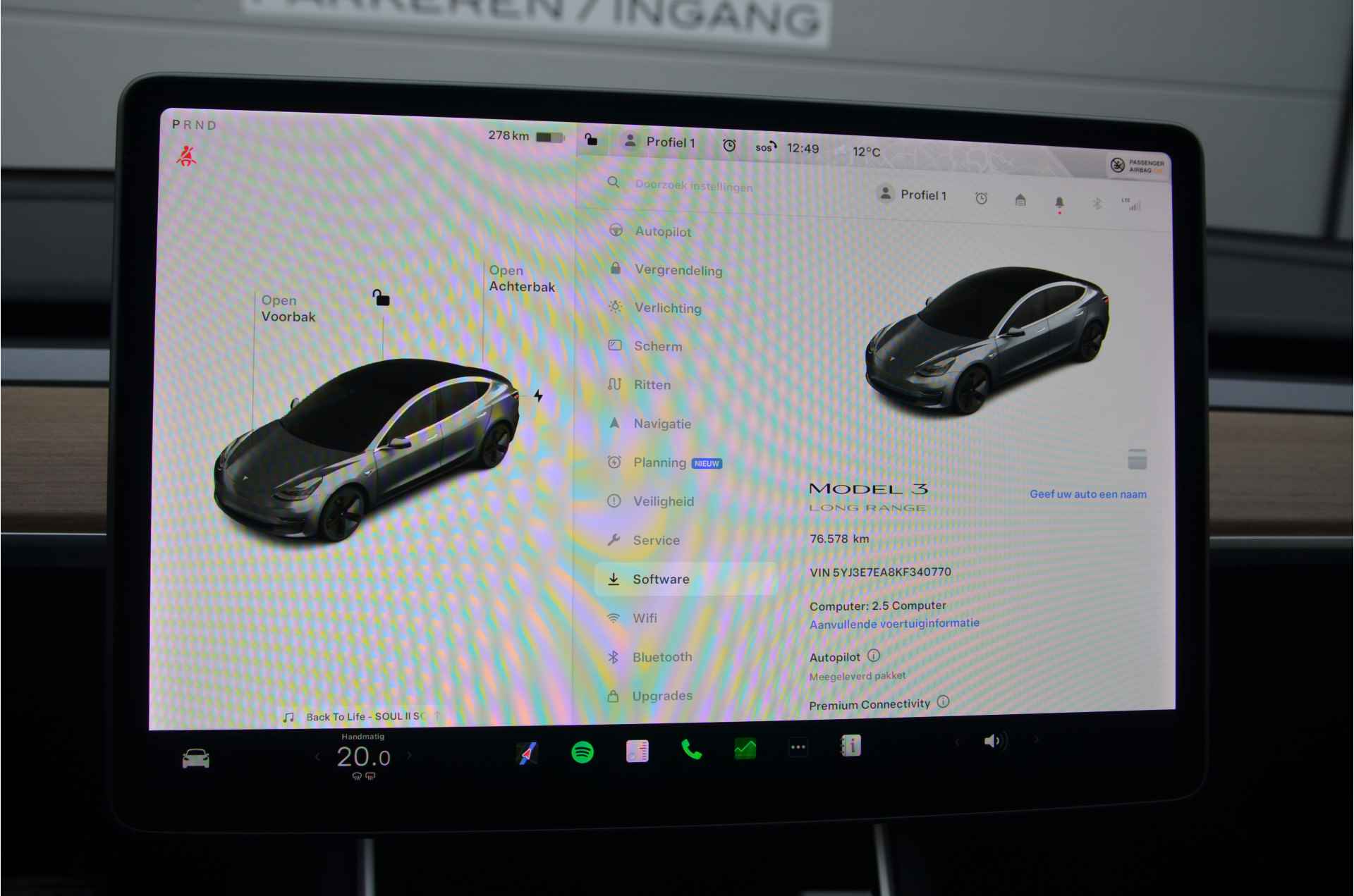 Tesla Model 3 Long Range RWD 75 kWh AutoPilot, WLTP 600KM, incl. BTW - 20/32