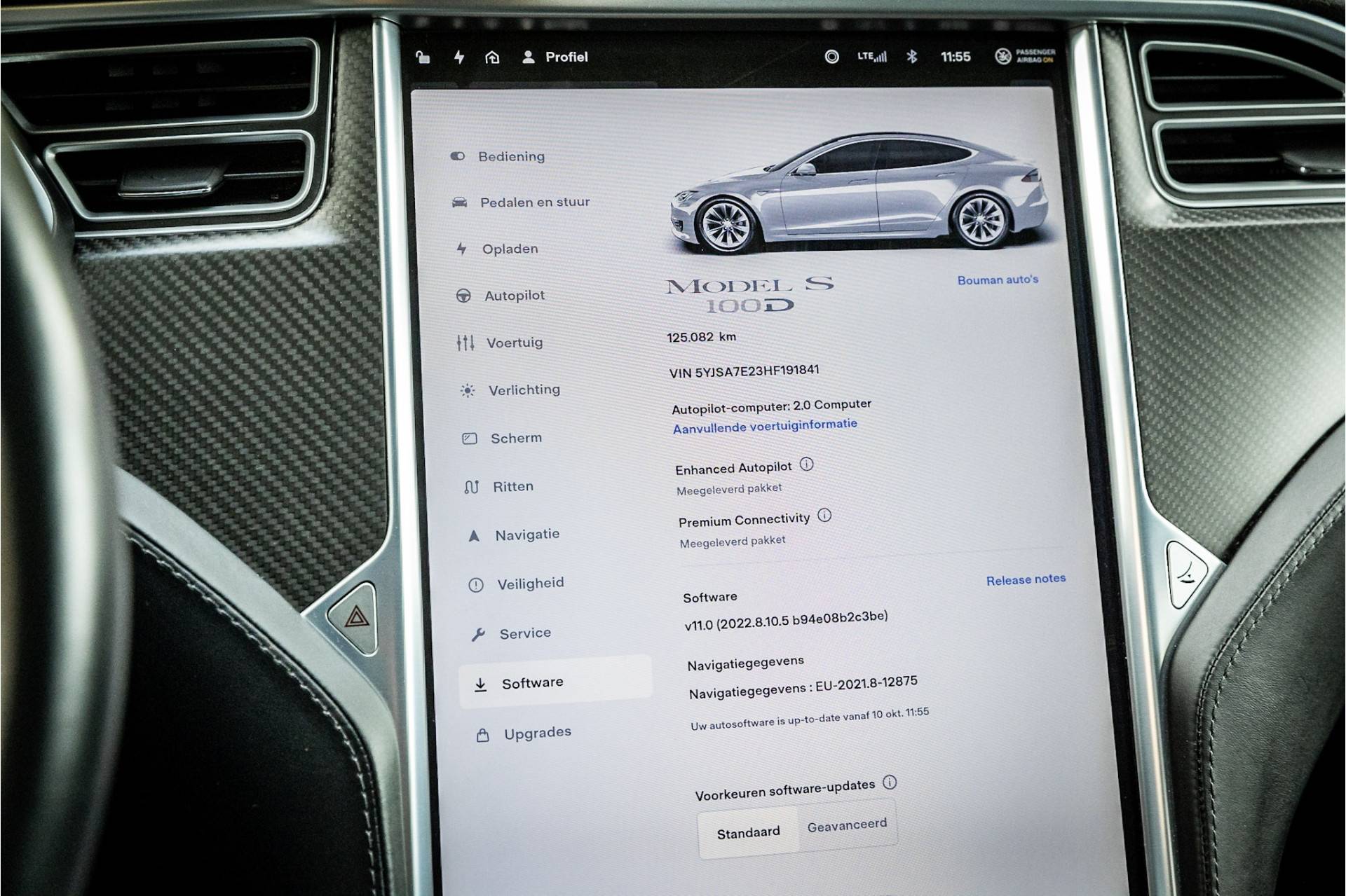 Tesla Model S 100D Carbon Enhanced Autopilot Panorama - 11/26