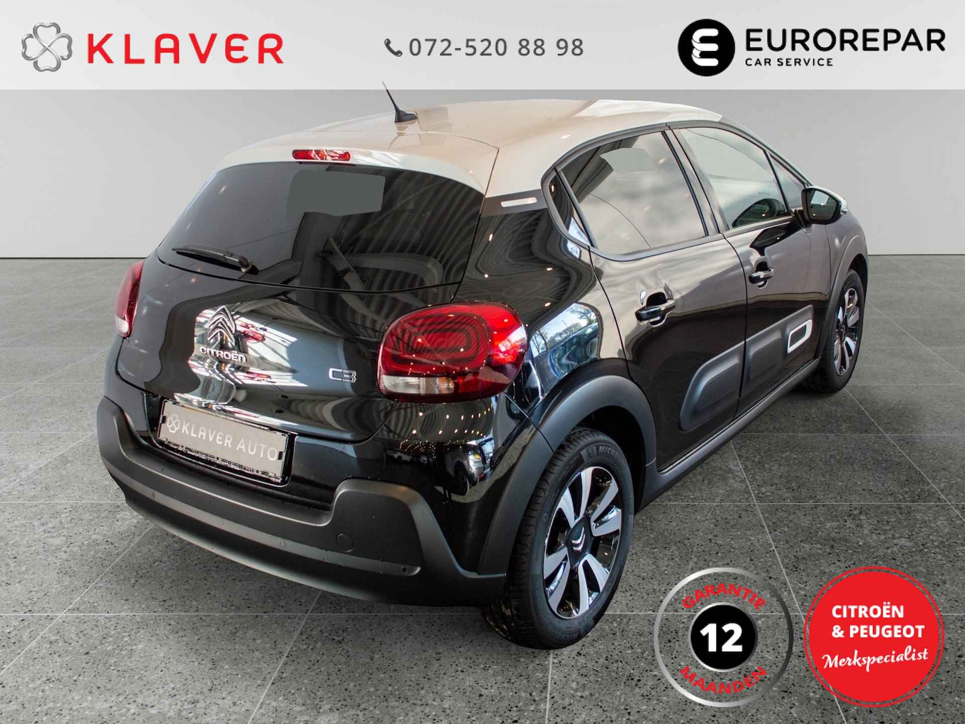 Citroen C3 83PK Feel Ed. | Climate | Sens acchter | Cruise | Dab - 9/36