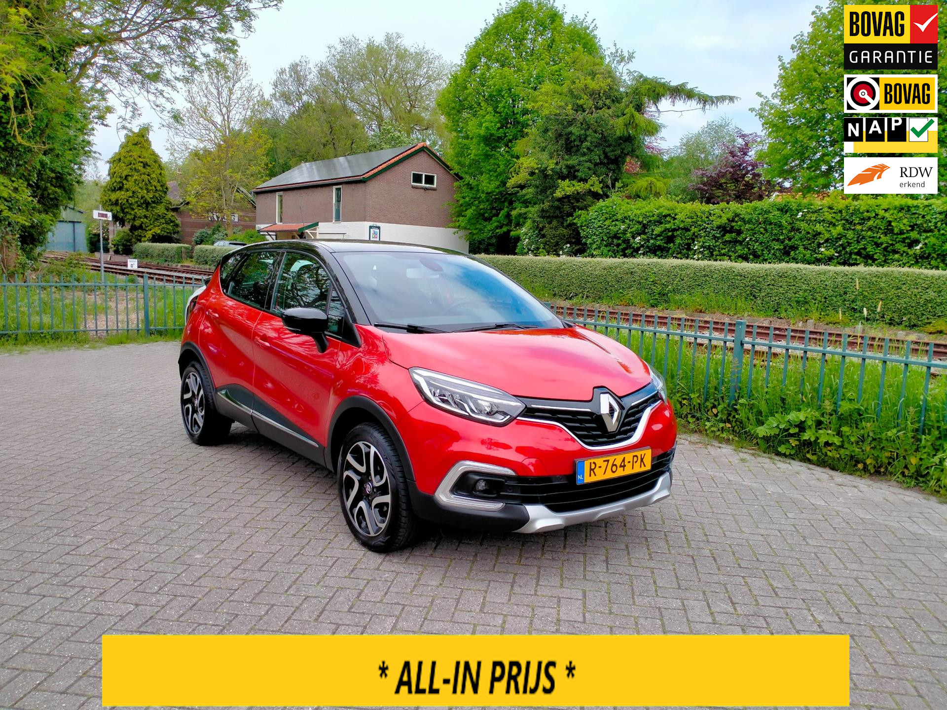 Renault CAPTUR 0.9 TCe Intens LED Navi pdc camera lage km RIJKLAAR