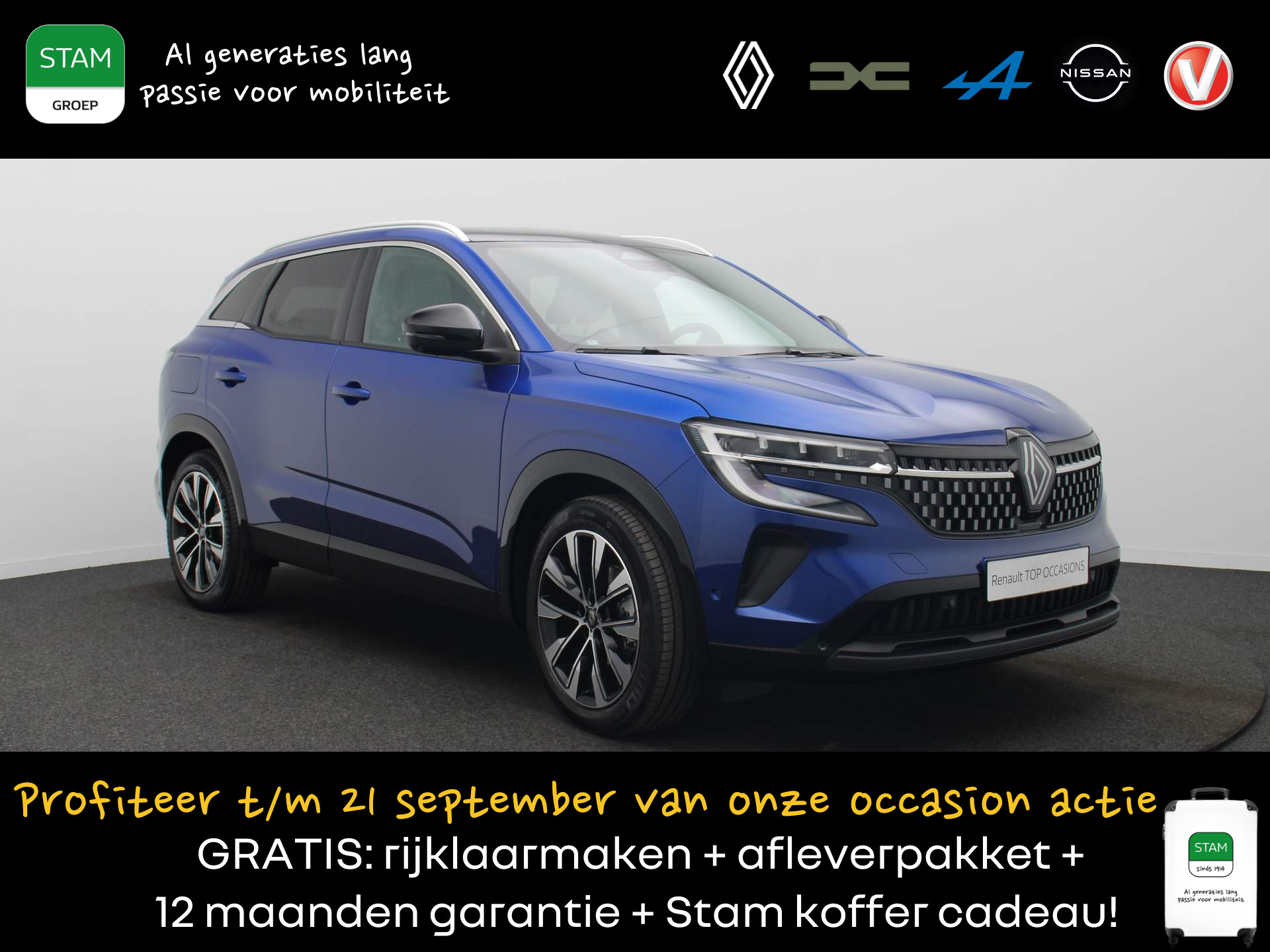 Renault Austral Mild Hybrid Advanced 130pk Techno Adapt. cruise | 360° Camera | Panoramadak | Stoel-/voorruitverw.