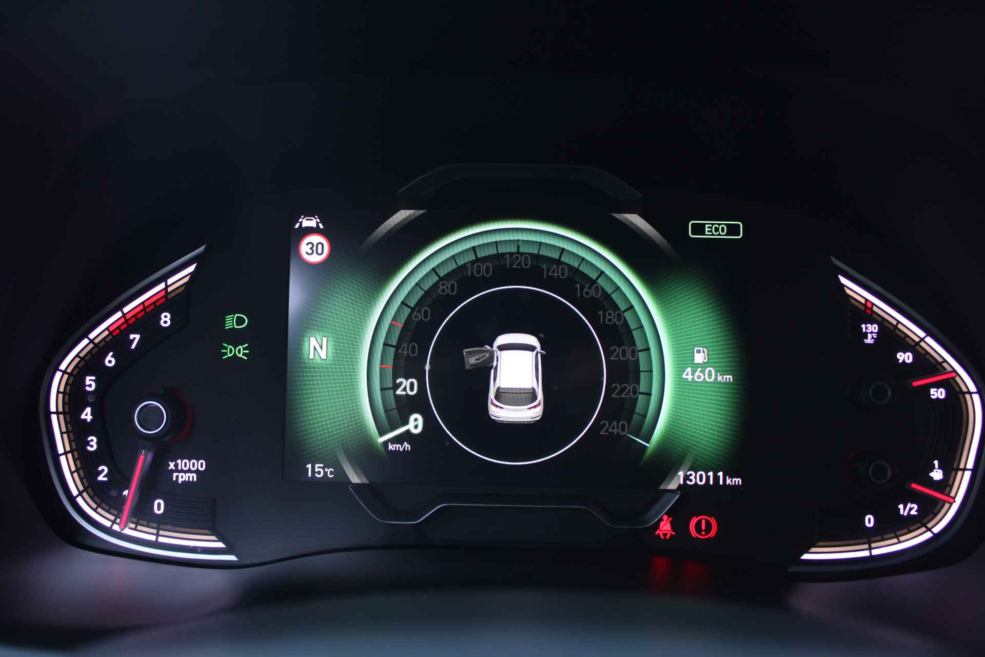 Hyundai i30 1.5 T-GDI 160pk MHEV Premium | Leder | Climate | Camera | Keyless | Full Led | NL. Auto | Navigatie | 17" Lichtmetaal | Winterpa - 21/29