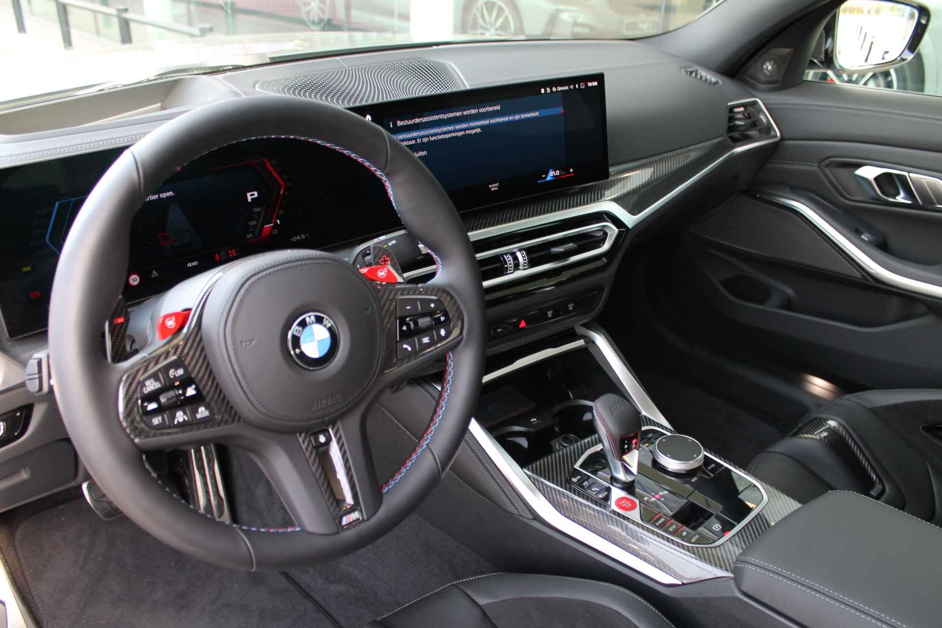 BMW 3 Serie M3 xDrive Competition Automaat / M Carbon-keramisch remmen / Laserlight / M Carbon kuipstoelen / Adaptief M Onderstel / Live Cockpit Professional / Harman Kardon - 5/26