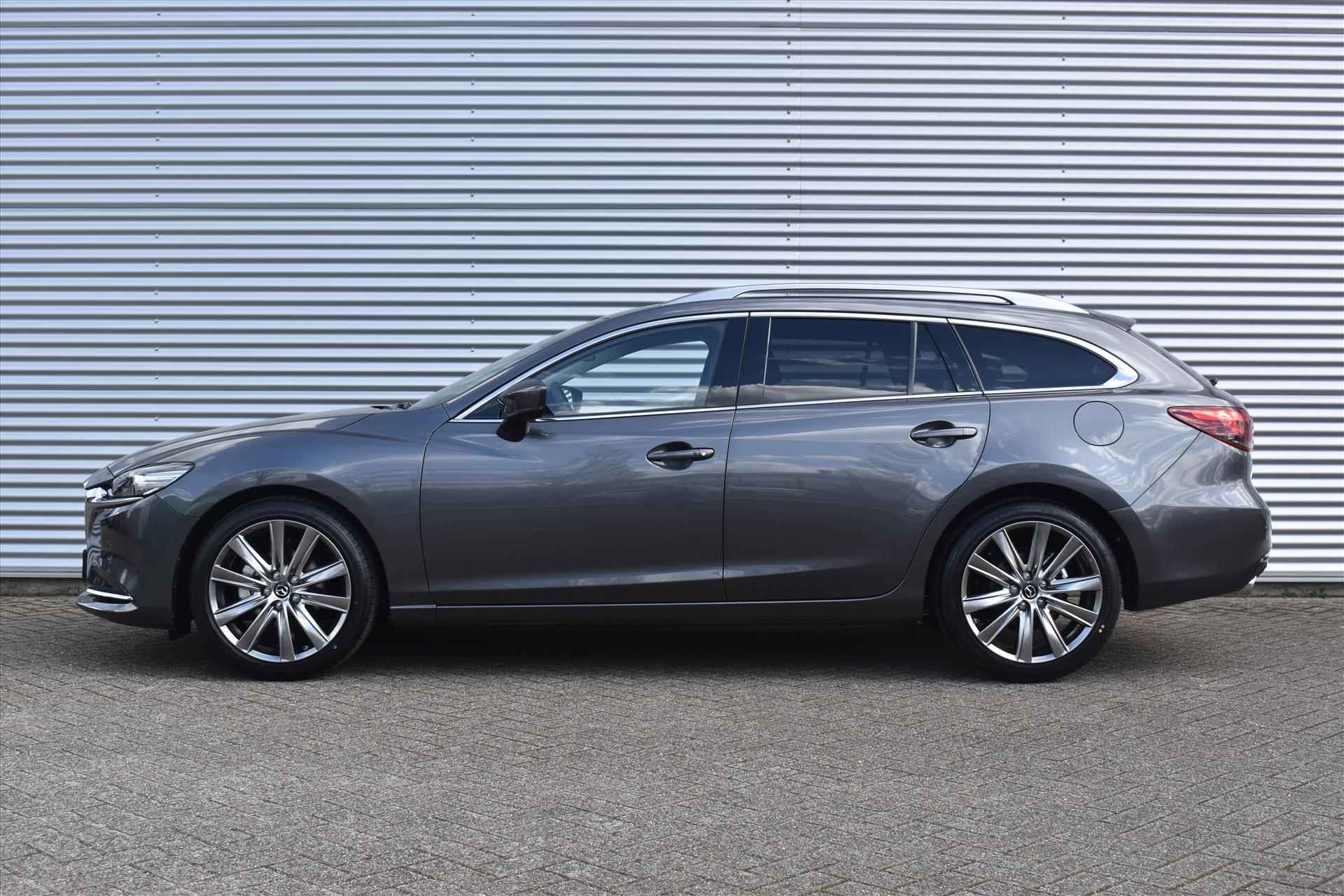 Mazda 6 Sportbreak 2.0 SKYACTIV-G 165PK Automaat Exclusive-Line & Comfort pakket | Direct leverbaar! | Leer | BOSE | Navi | Stoelventilatie | *DEMO* - 5/32