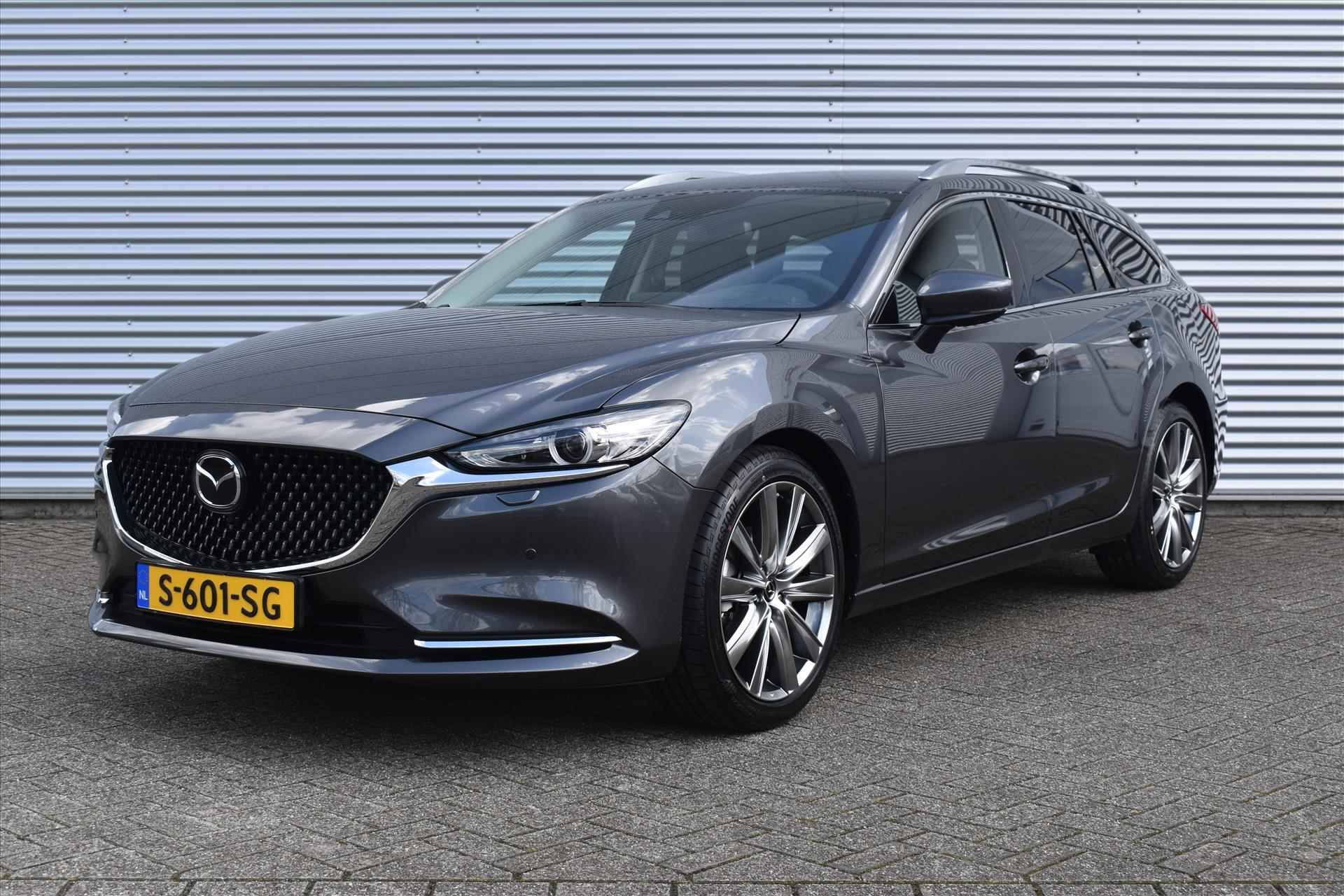 Mazda 6 Sportbreak 2.0 SKYACTIV-G 165PK Exclusive-Line + Comfort pakket | Fabrieksgarantie t/m 2029! | Carplay | Camera | Leer | BOSE | Navi | Stoelventilatie - 30/31