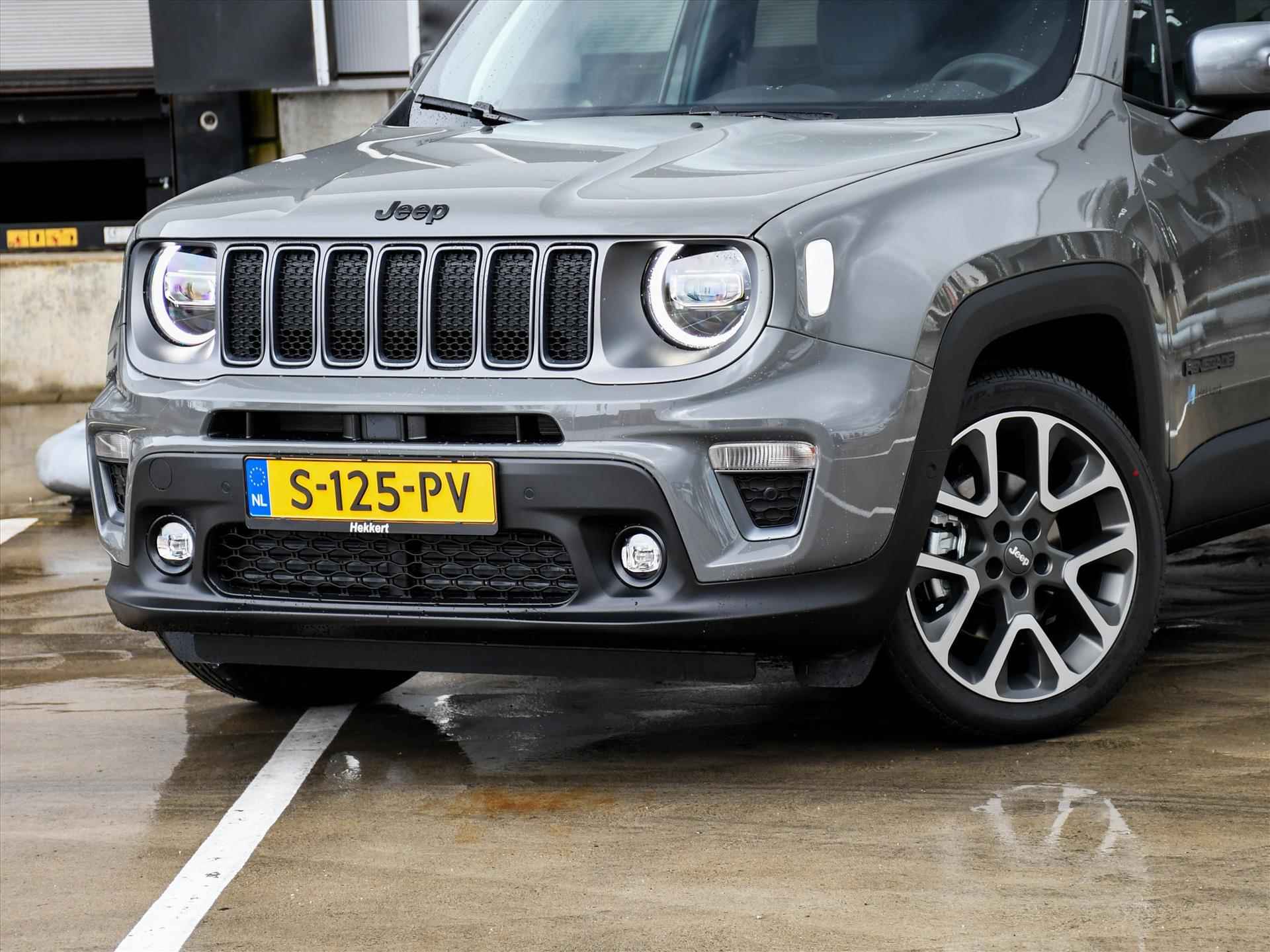 Jeep Renegade Limited 1.5T e-Hybrid 130pk Automaat PANO/SCHUIF-DAK | PDC + CAM. | LED | CRUISE | NAVI | DAB | 19'' LM - 2/35