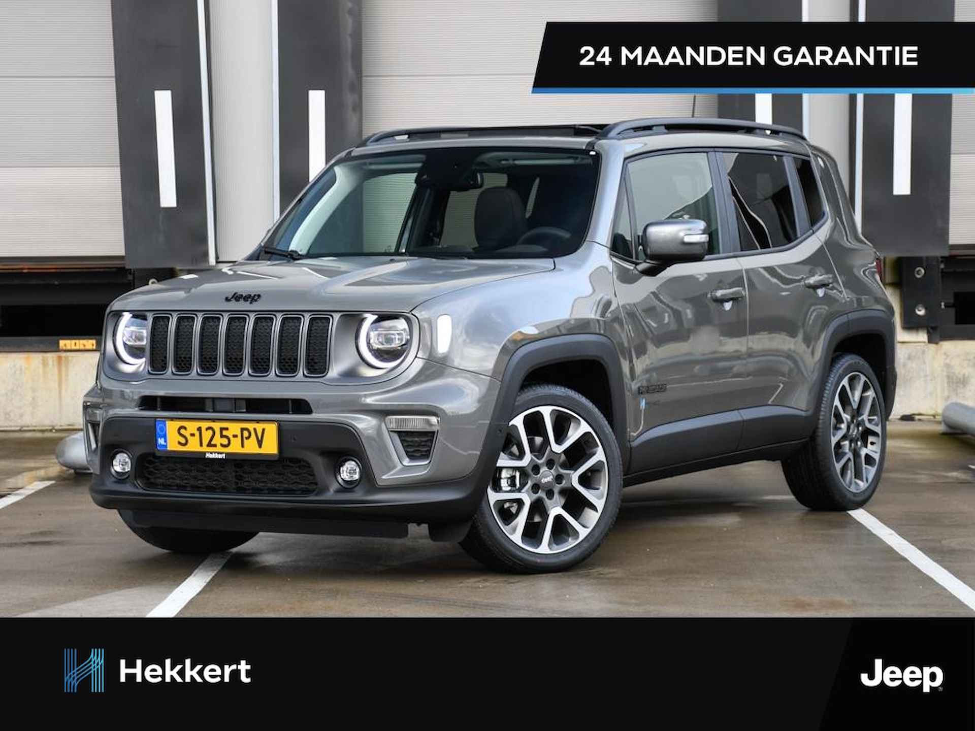 Jeep Renegade Limited 1.5T e-Hybrid 130pk Automaat PANO/SCHUIF-DAK | PDC + CAM. | LED | CRUISE | NAVI | DAB | 19'' LM - 1/35