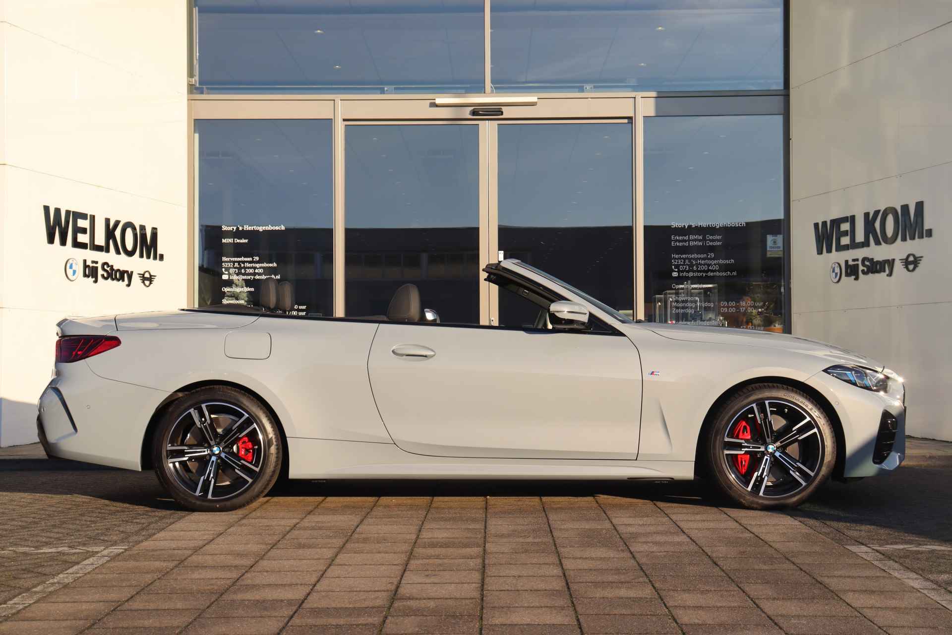 BMW 4 Serie Cabrio 430i xDrive High Executive M Sport Automaat / Comfort Access / Adaptieve LED / Parking Assistant Plus / Stoelverwarming / Live Cockpit Professional - 15/44