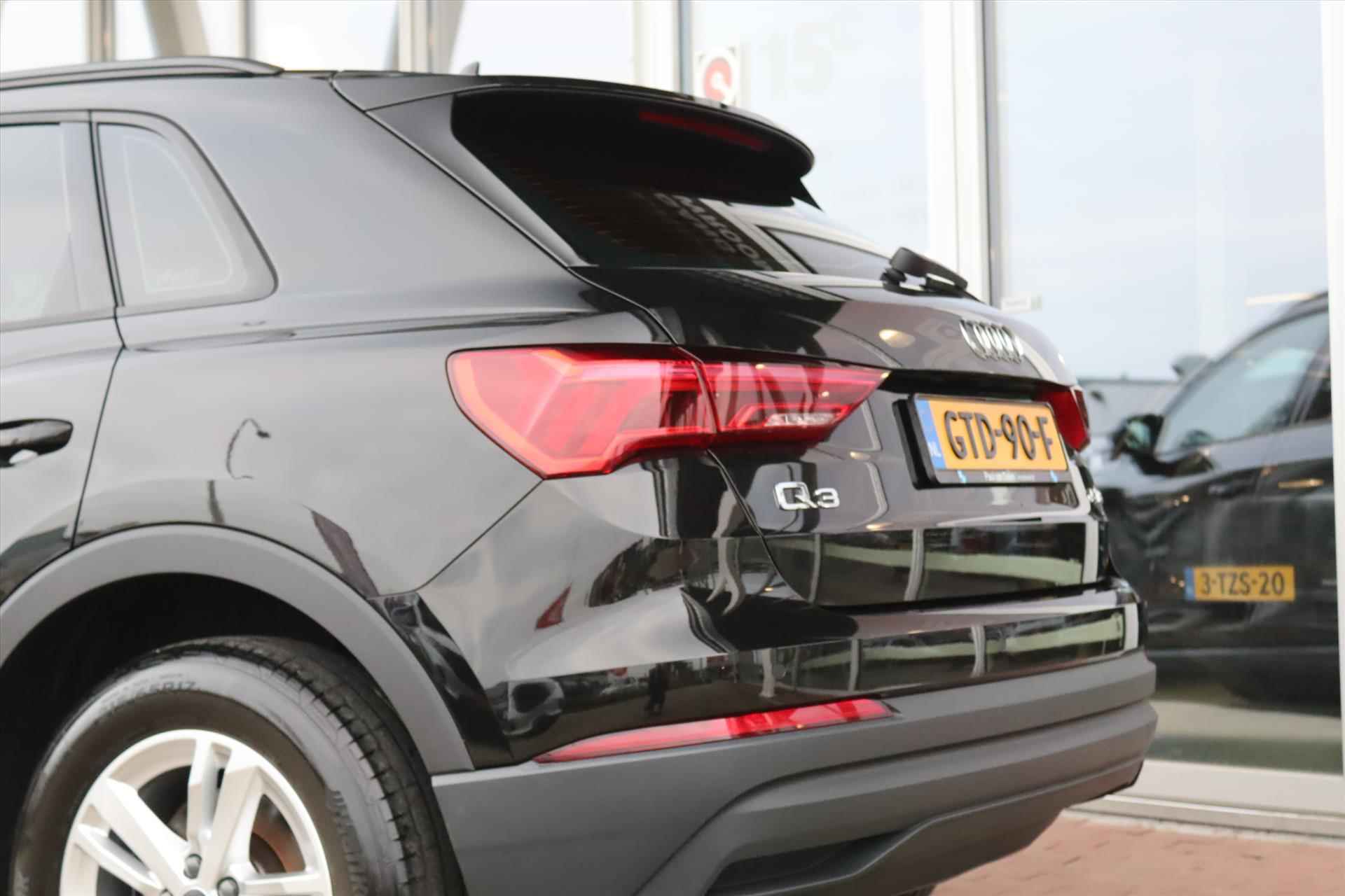 Audi Q3 45TFSIe 245PK PHEV AUTOMAAT BLACK E.D. Navi Carplay | Adapt.Cruise | Virtual Cockpit | Verwarmde stoelen | Electr.Klep | - 13/56