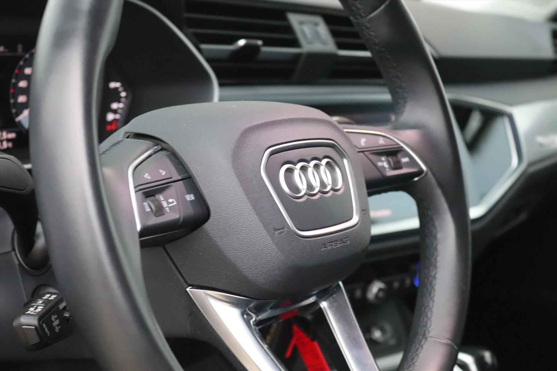 Audi Q3 45TFSIe 245PK PHEV AUTOMAAT BLACK E.D. Navi Carplay | Adapt.Cruise | Virtual Cockpit | Verwarmde stoelen | Electr.Klep | - 16/56