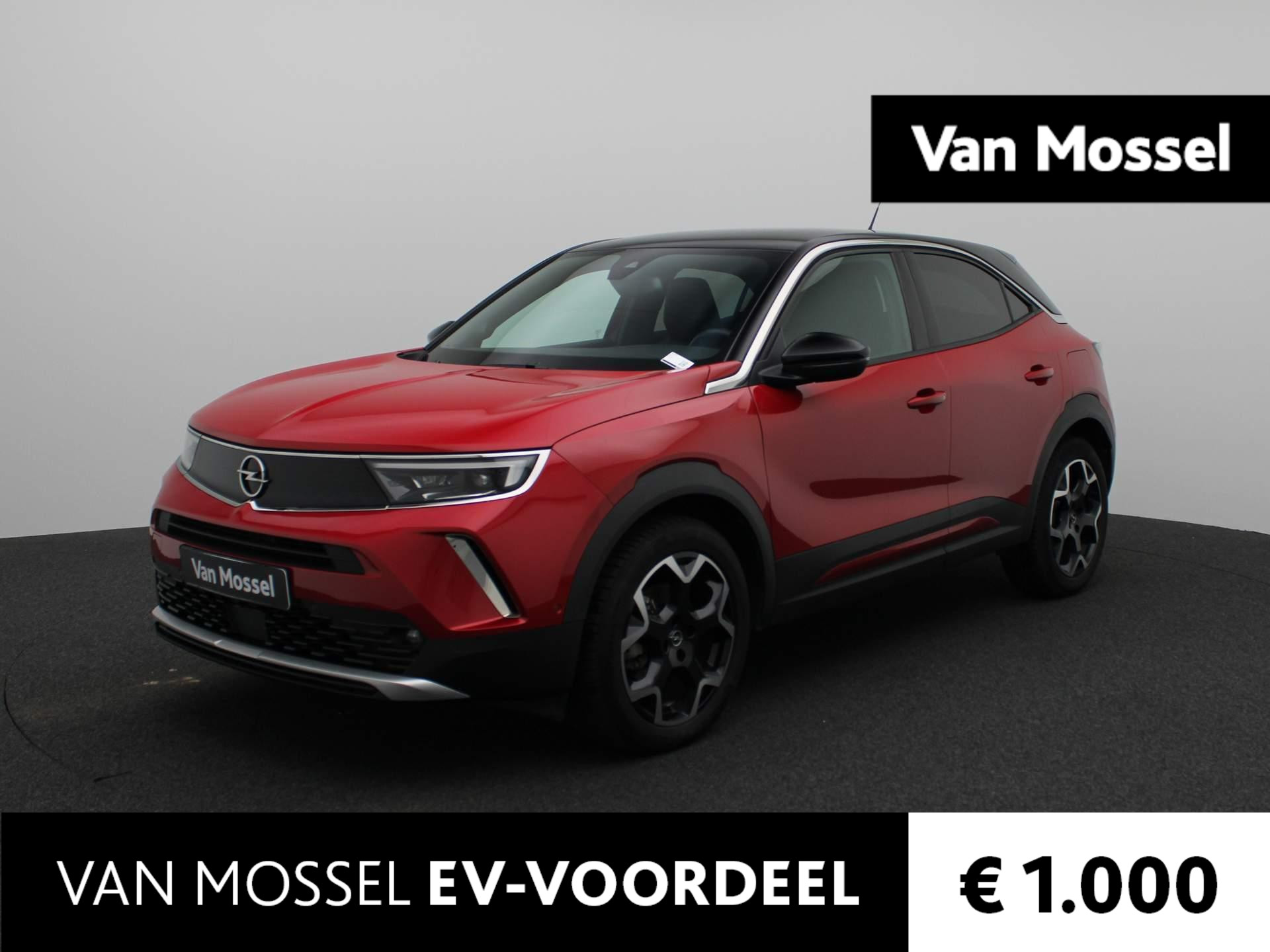 Opel Mokka-e Ultimate 50-kWh | Automaat | Apple Carplay/Android Auto | Achteruitrijcamera | Adaptive Cruise Control | Keyless Entry & Start |  IntelliLux LED Matrix-verlichting | Verwarmbaar stuurwiel |