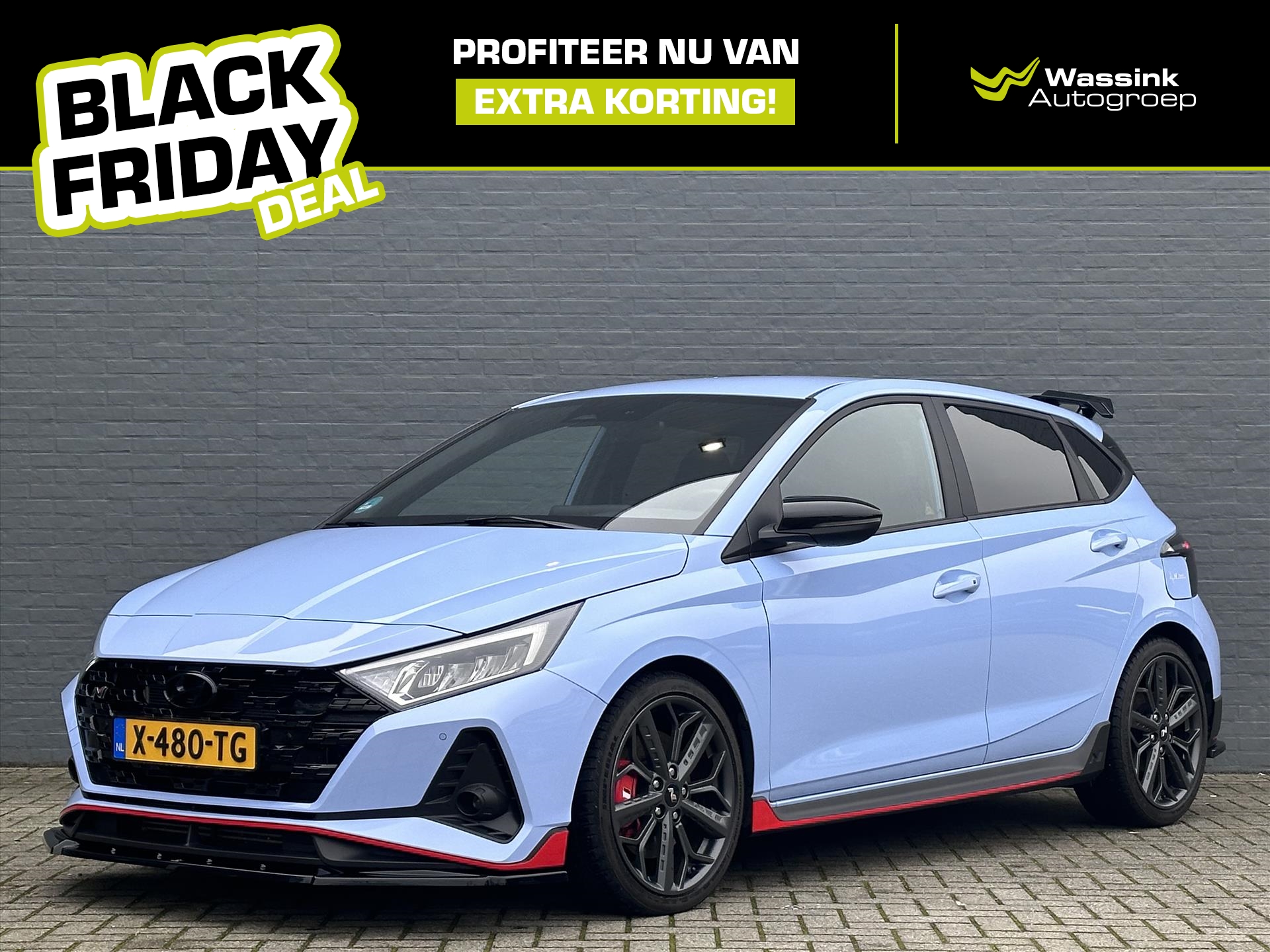 Hyundai I 20 1.6T-GDI 204pk N-Performance | Maxton Design Pack | Bose | Navigatie | stoelverwarming | Winterset | Black Friday Deal