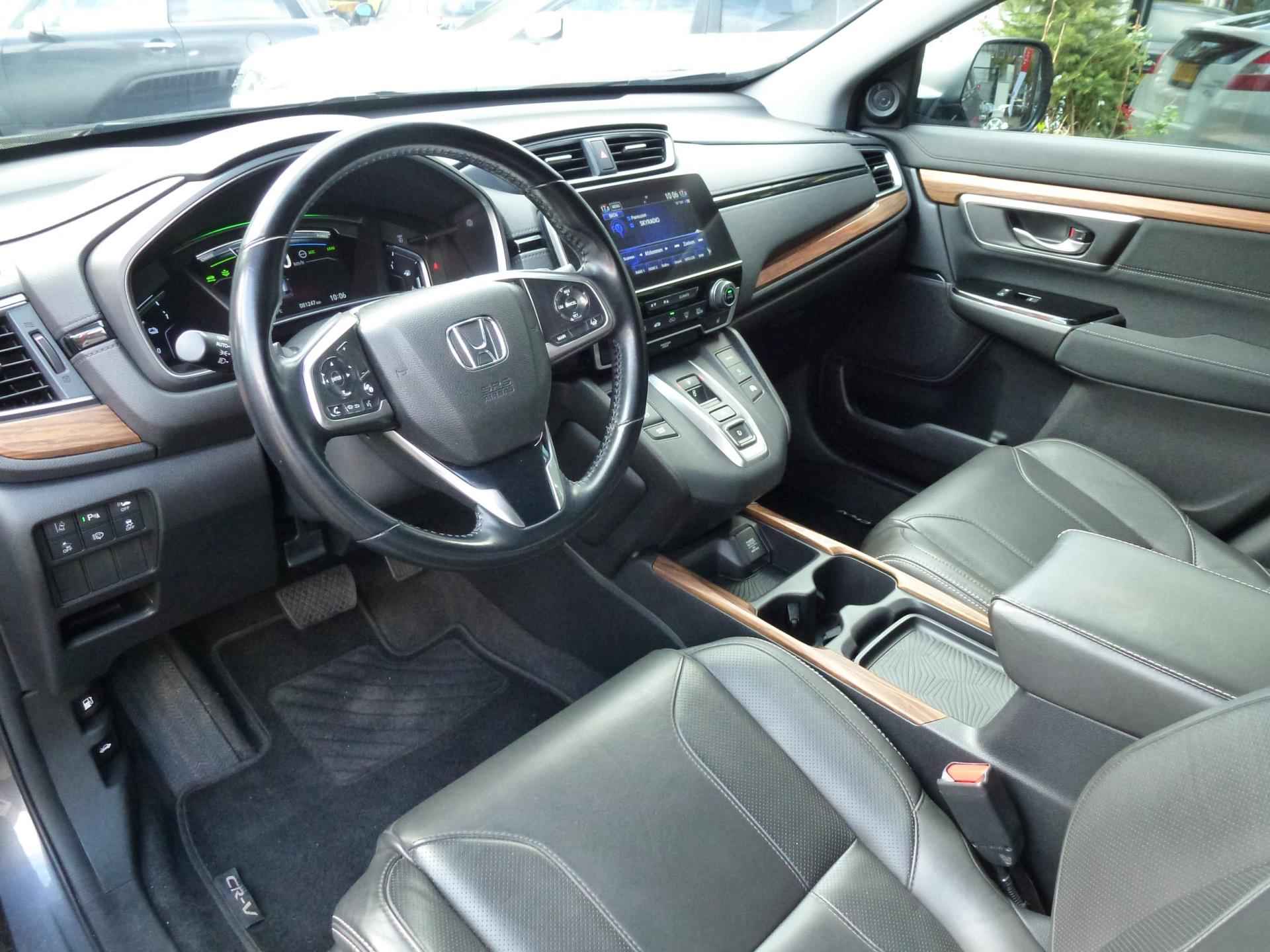 Honda CR-V 2.0 Hybrid AWD Lifestyle perfecte volledig onderhouden/trekhaak/roofrail/leerbekleding / 12 maanden bovag - 6/14