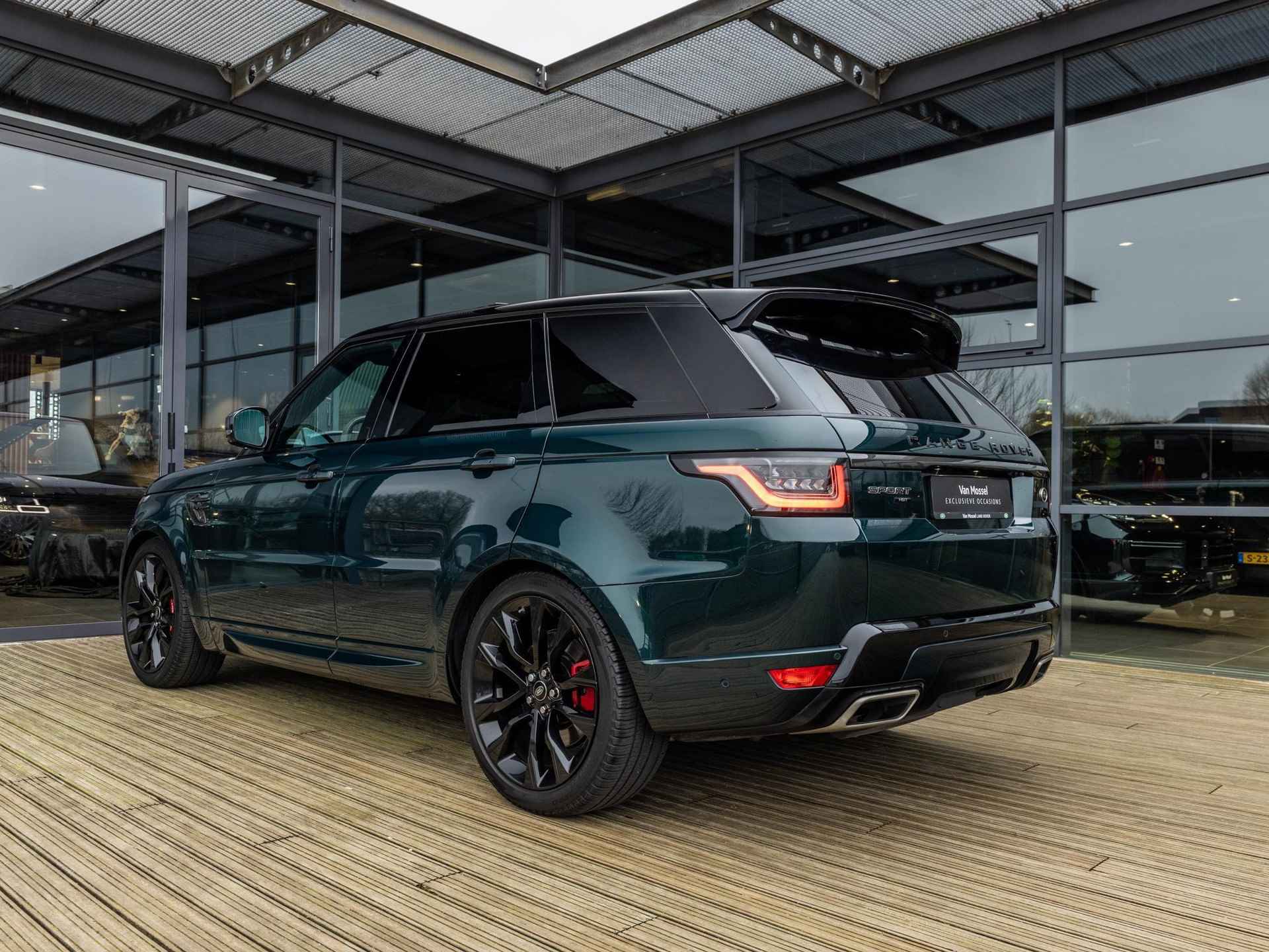 Land Rover Range Rover Sport D350 HST | PANORAMADAK |STOEL VENTILATIE VOOR | TREKHAAK | MERIDIAN | STOELVERWARMING ACHTER | CAMERA | CARBON INTERIEUR |  MEMORY | - 7/53