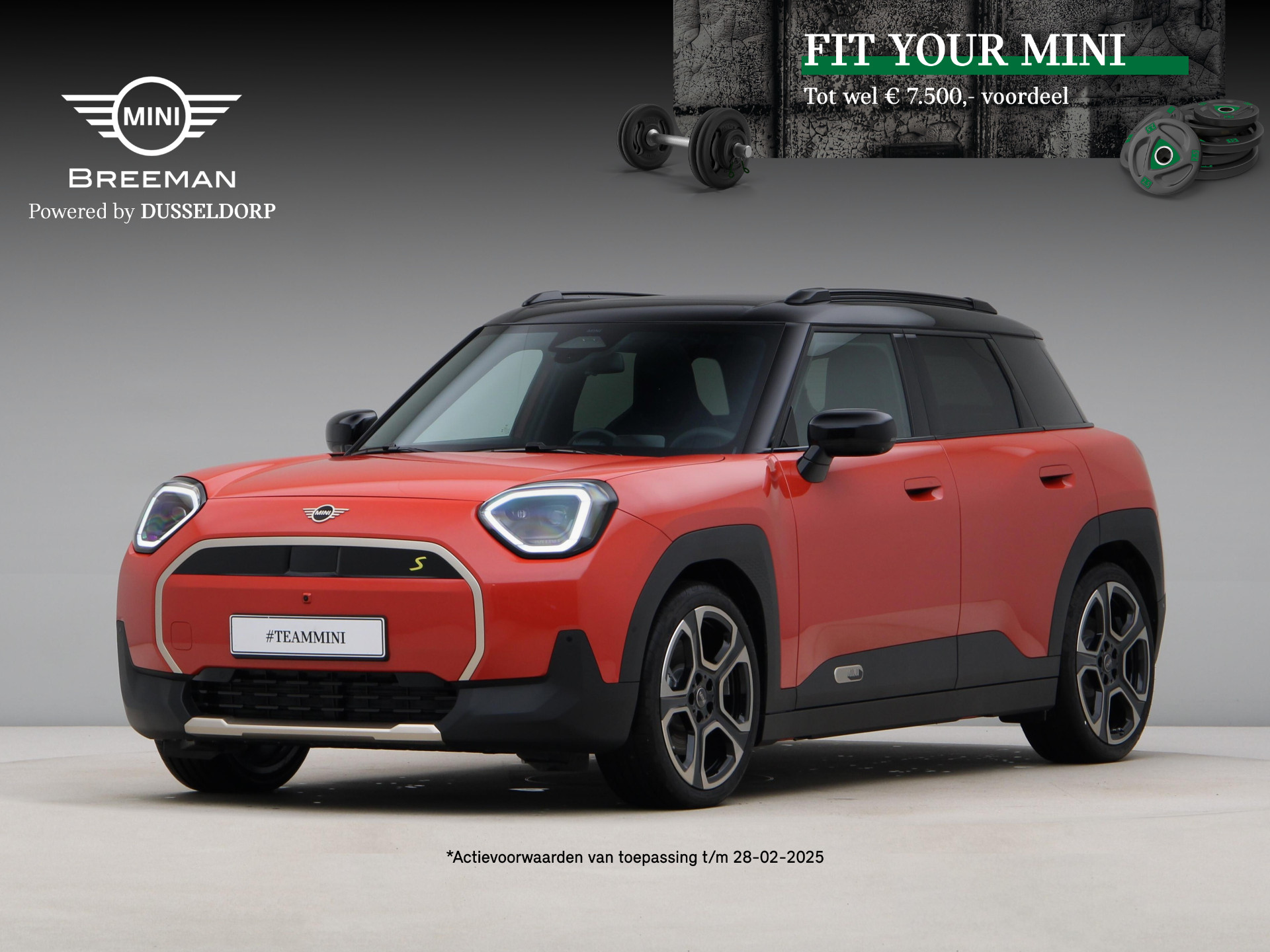 MINI Aceman SE Favoured Pakket XL PRIVATE LEASE EUR 599,- (48 mnd/10.000 km)