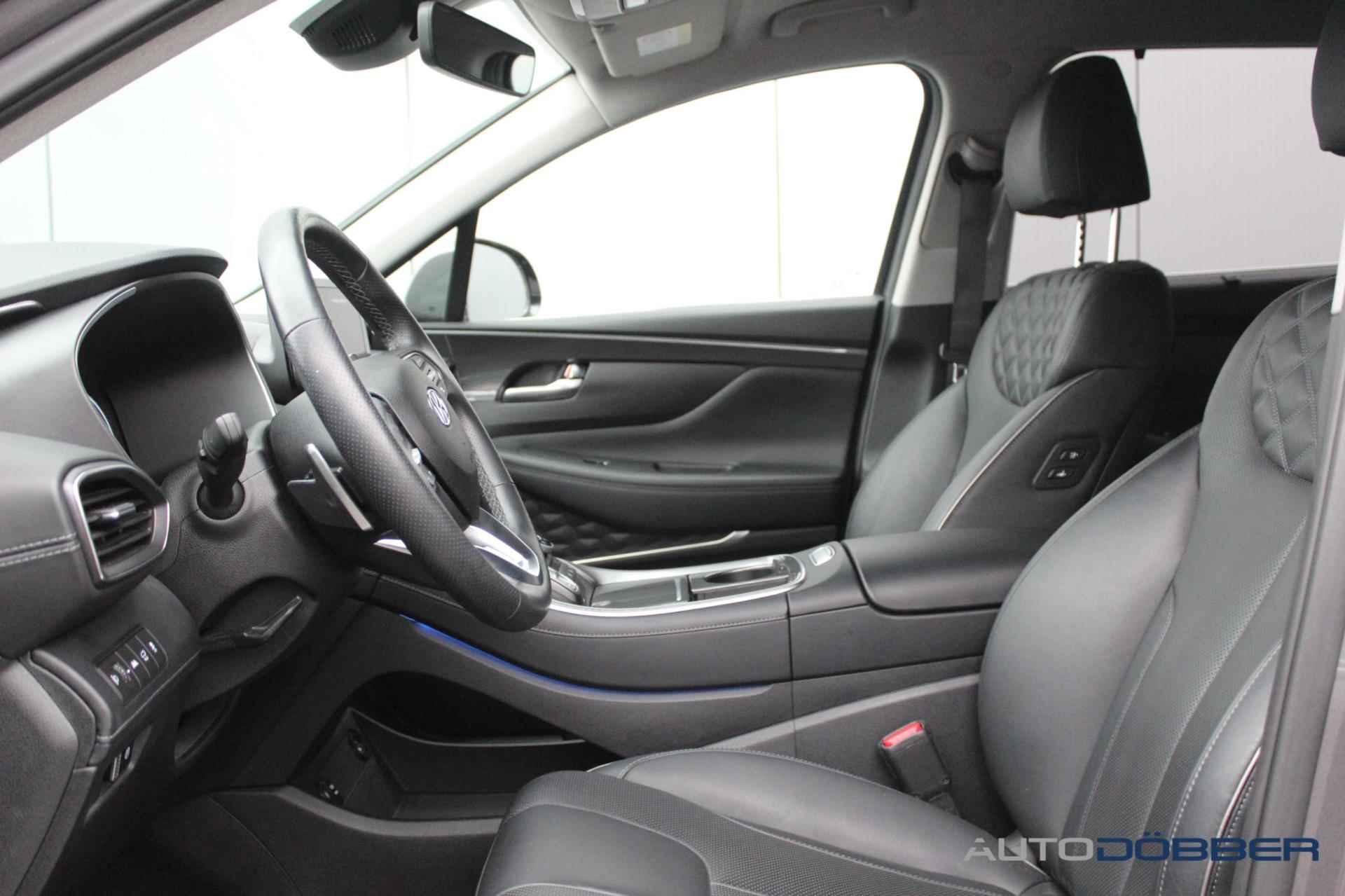 Hyundai Santa Fe 1.6 T-GDI PHEV Premium 7p. Navigatie, Vol-Leder, Krell-Audio, HeadUp-Display, Elektr. Achterklep - 9/30