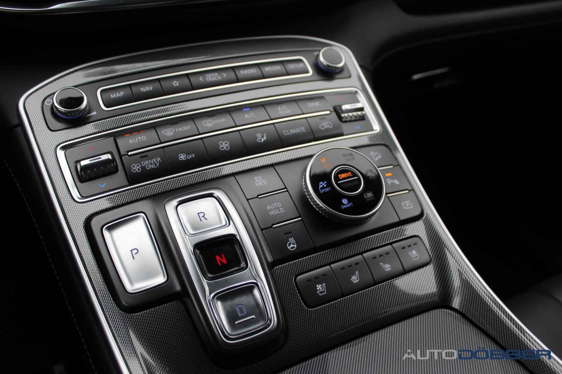 Hyundai Santa Fe 1.6 T-GDI PHEV Premium 7p. Navigatie, Vol-Leder, Krell-Audio, HeadUp-Display, Elektr. Achterklep - 13/30