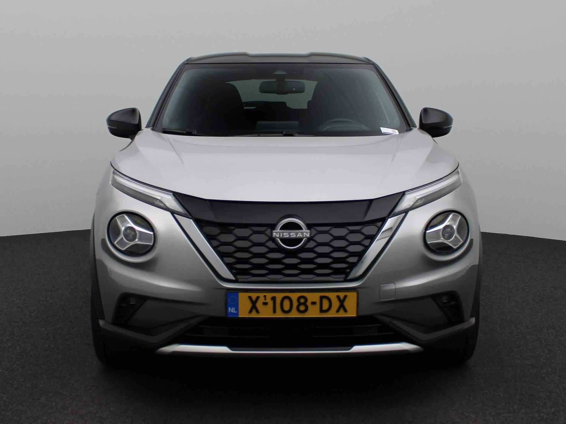 Nissan Juke 1.6 Hybrid N-Design 143pk | Automaat | Navigatie | Achteruitrijcamera | Half-Leder | Parkeersensoren voor & achter | Apple CarPlay & Android Auto - 4/42