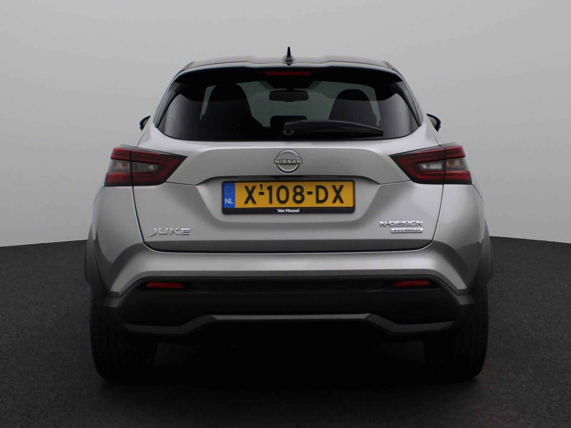 Nissan Juke 1.6 Hybrid N-Design 143pk | Automaat | Navigatie | Achteruitrijcamera | Half-Leder | Parkeersensoren voor & achter | Apple CarPlay & Android Auto - 6/42