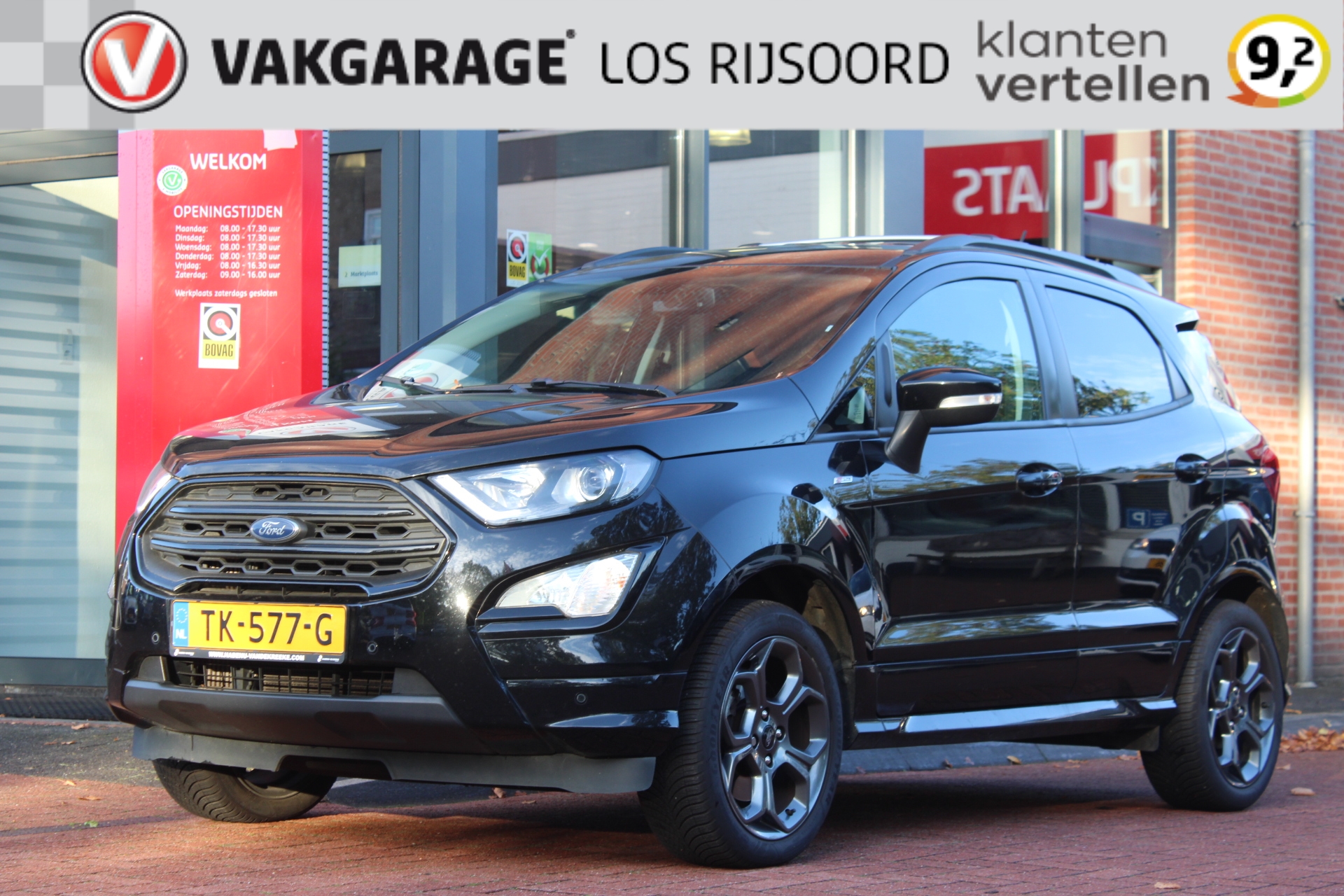 FORD Ecosport 1.0 *ST-Line Black* | Orig. NL | Trekhaak | Carplay | Camera | Navigatie | Alcantara | Stoelverwarming |