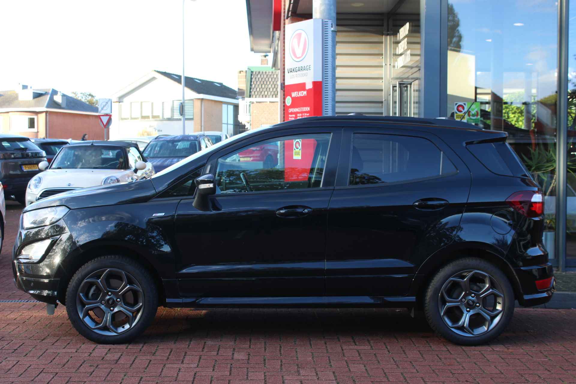 FORD Ecosport 1.0 *ST-Line Black* | Orig. NL | Trekhaak | Carplay | Camera | Navigatie | Alcantara | Stoelverwarming | - 4/27