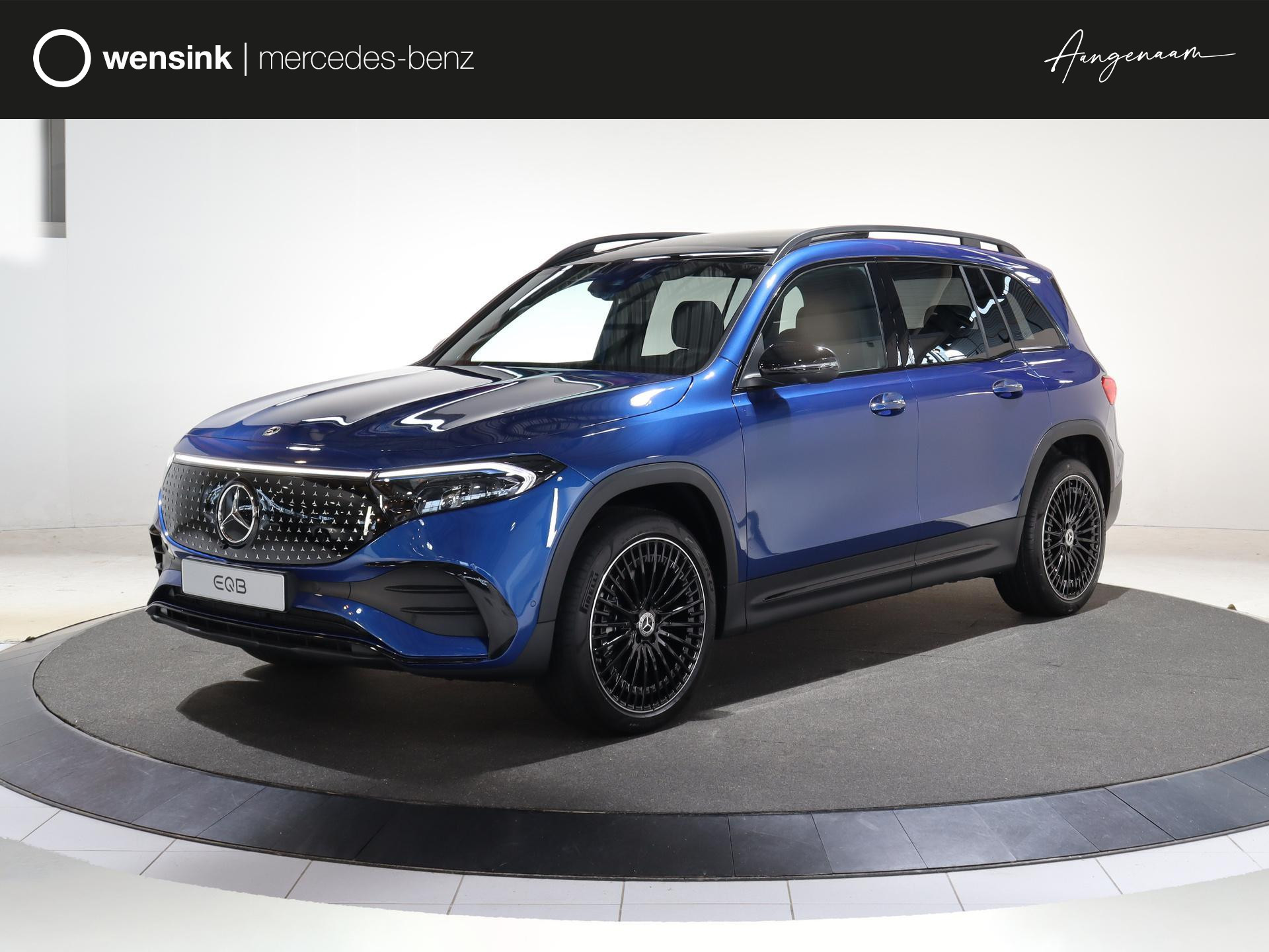 Mercedes-Benz EQB 250+ AMG Line 71 kWh | Premium Pakket | Rij-assistentiepakket | Nightpakket | Winterpakket | Panorama-schuifdak | Verstelbare Demping |