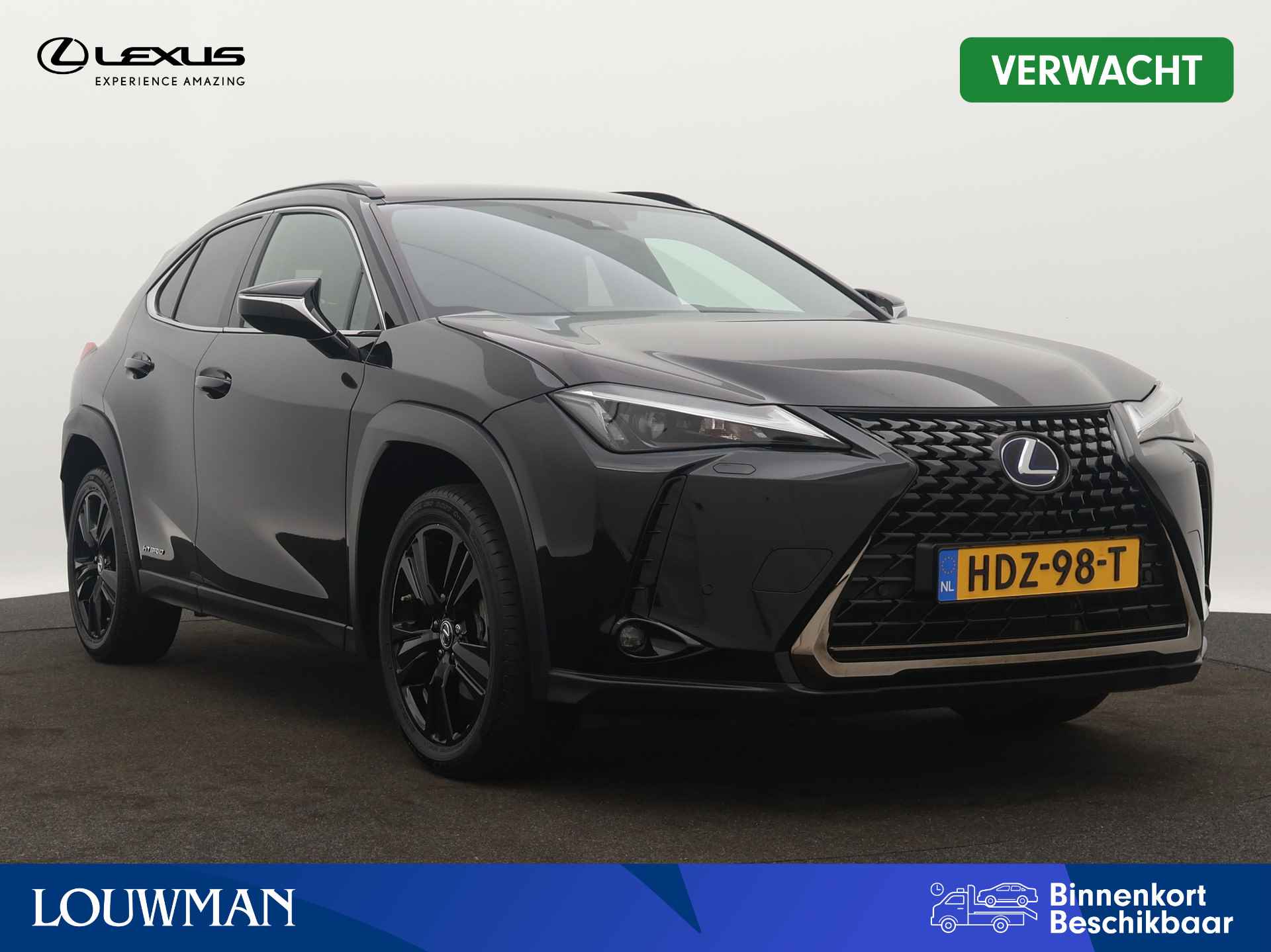 Lexus UX 250h Black Edition | Dodehoekdetector | 18" LM Velgen | Leder | Navigatie |