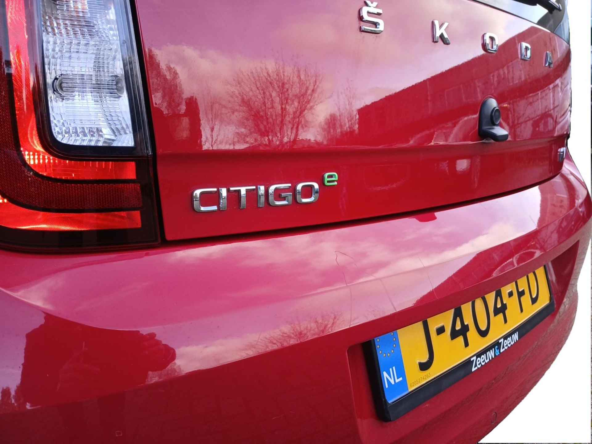 Skoda Citigo e-iV EV Ambition Climate control Stoelverwarming Parkeersensoren €2.000,- subsidie mogelijk!!! - 17/18