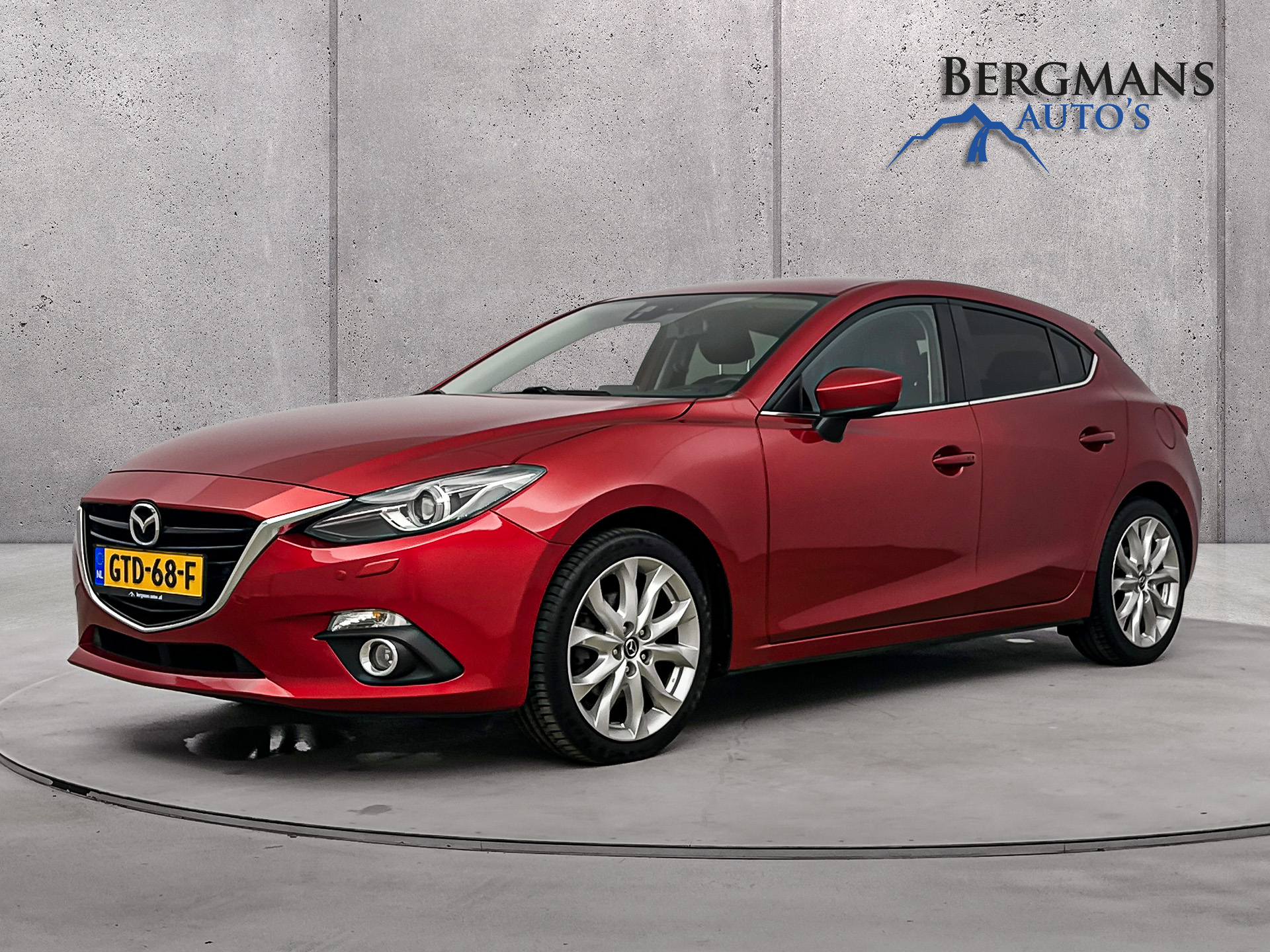 Mazda 3 2.0 SkyActiv-G 165 GT-M // LEDER // TREKHAAK // KEYLESS //