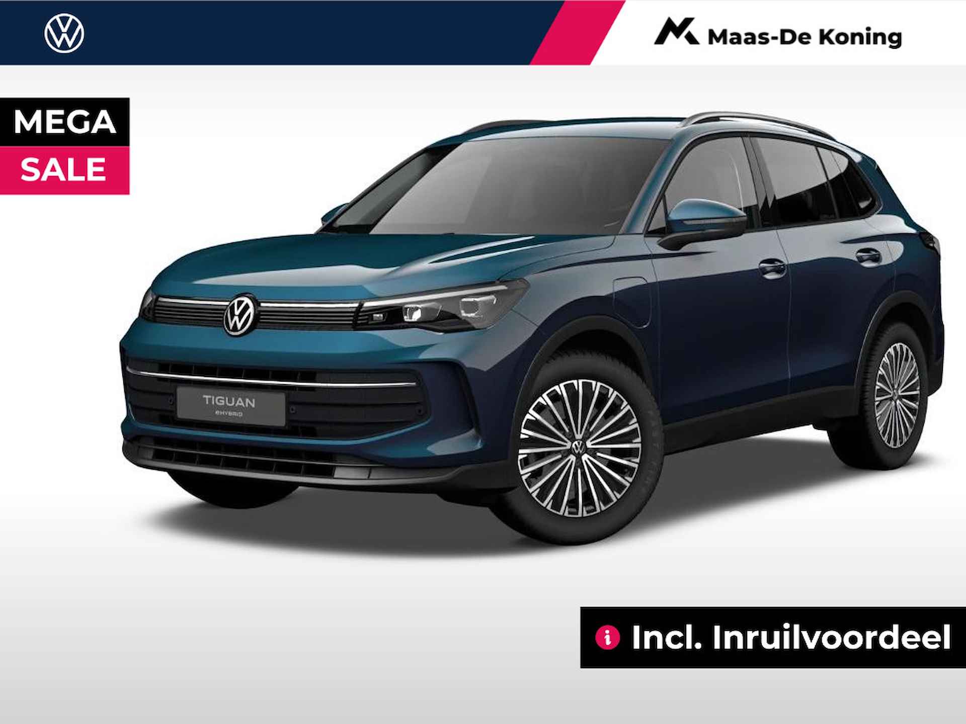 Volkswagen Tiguan 1.5 eHybrid Life Edition · Comfort pakket · Incl. Inruilvoordeel · MEGA Sale - 1/7