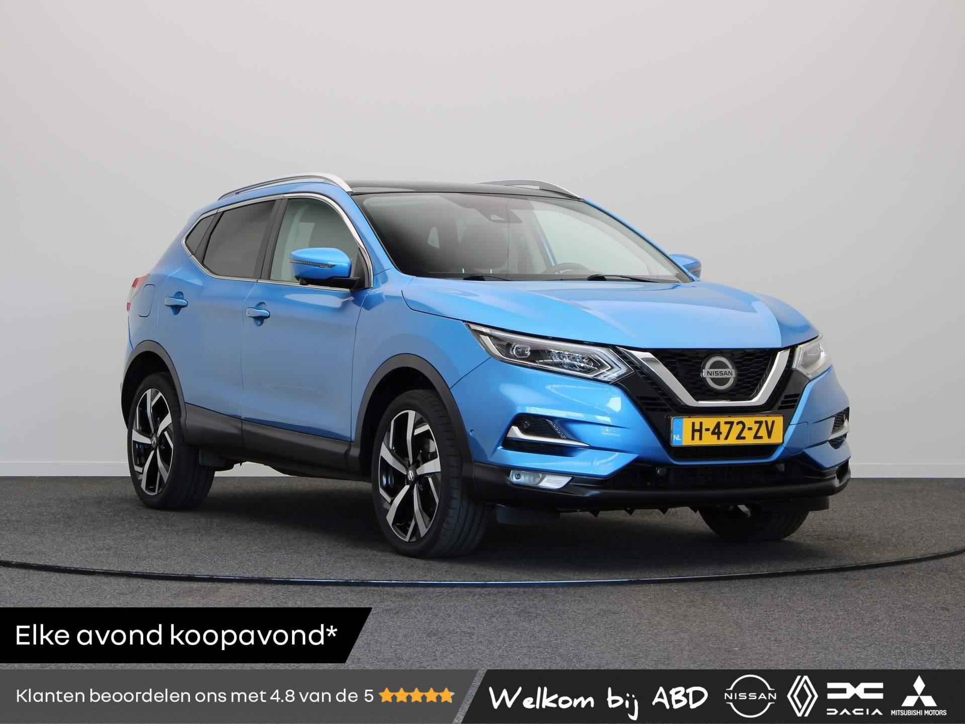 Nissan Qashqai 140pk DIG-T Tekna | Trekhaak | Apple-Carplay | 360 Graden Camera | Panoramadak | Adaptieve Cruise Control | - 1/45